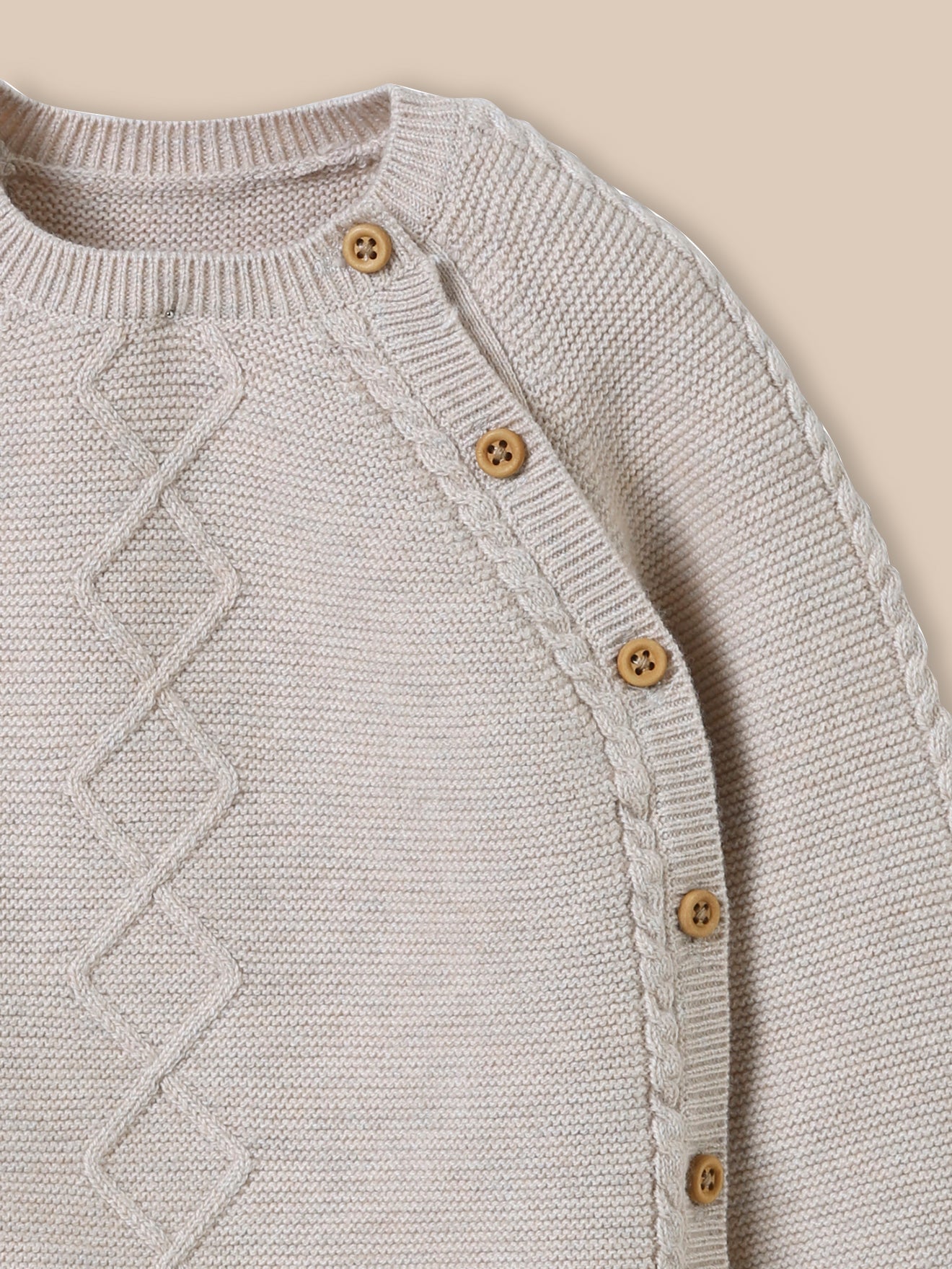 Ensemble naissance - Coton biologique et laine