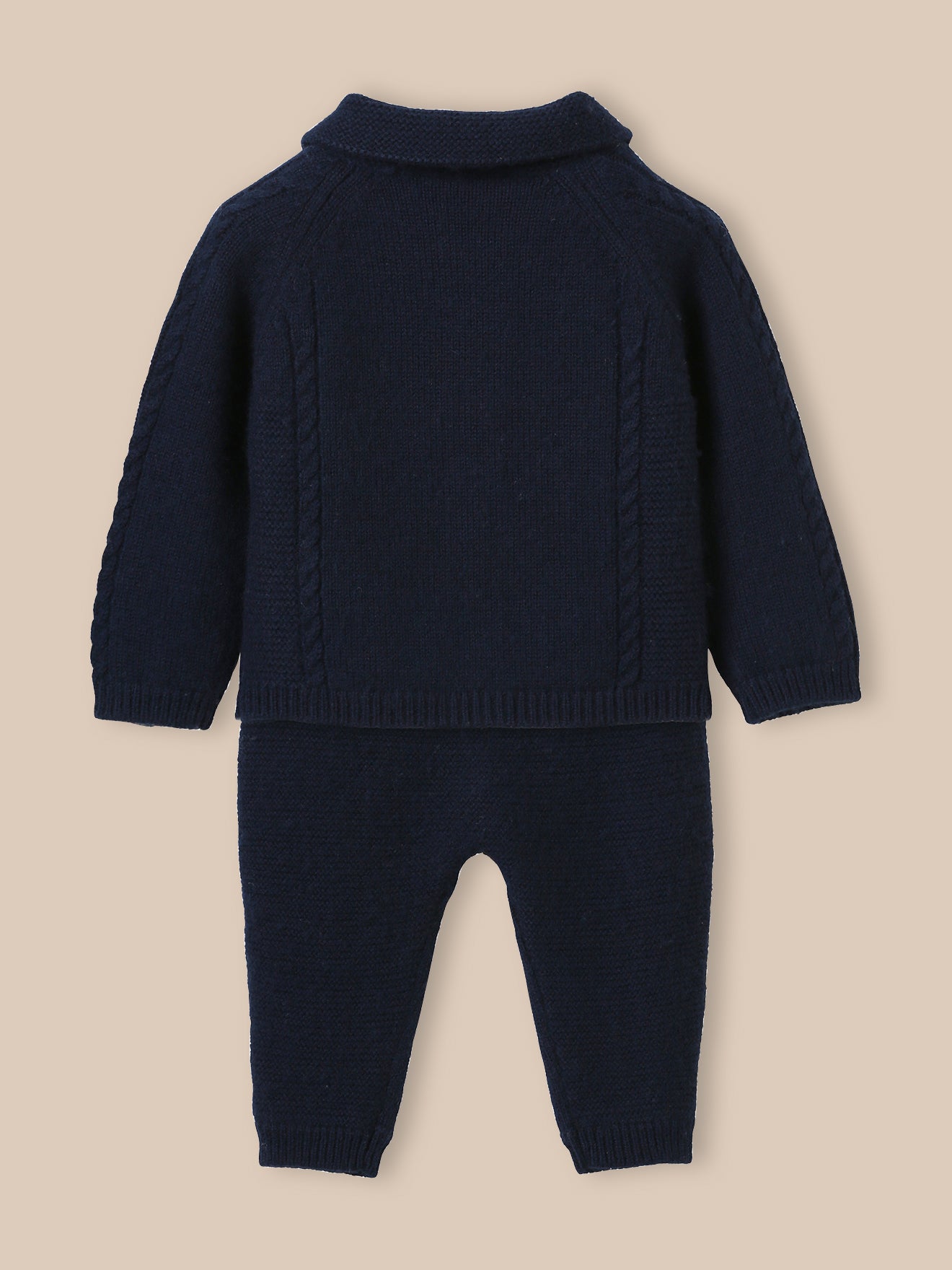 Ensemble torsadé en tricot Bébé