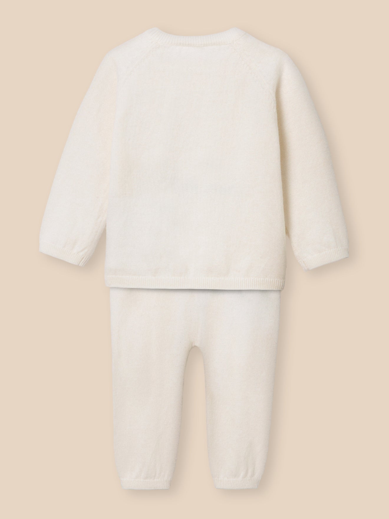 Ensemble en coton biologique et laine Bébé