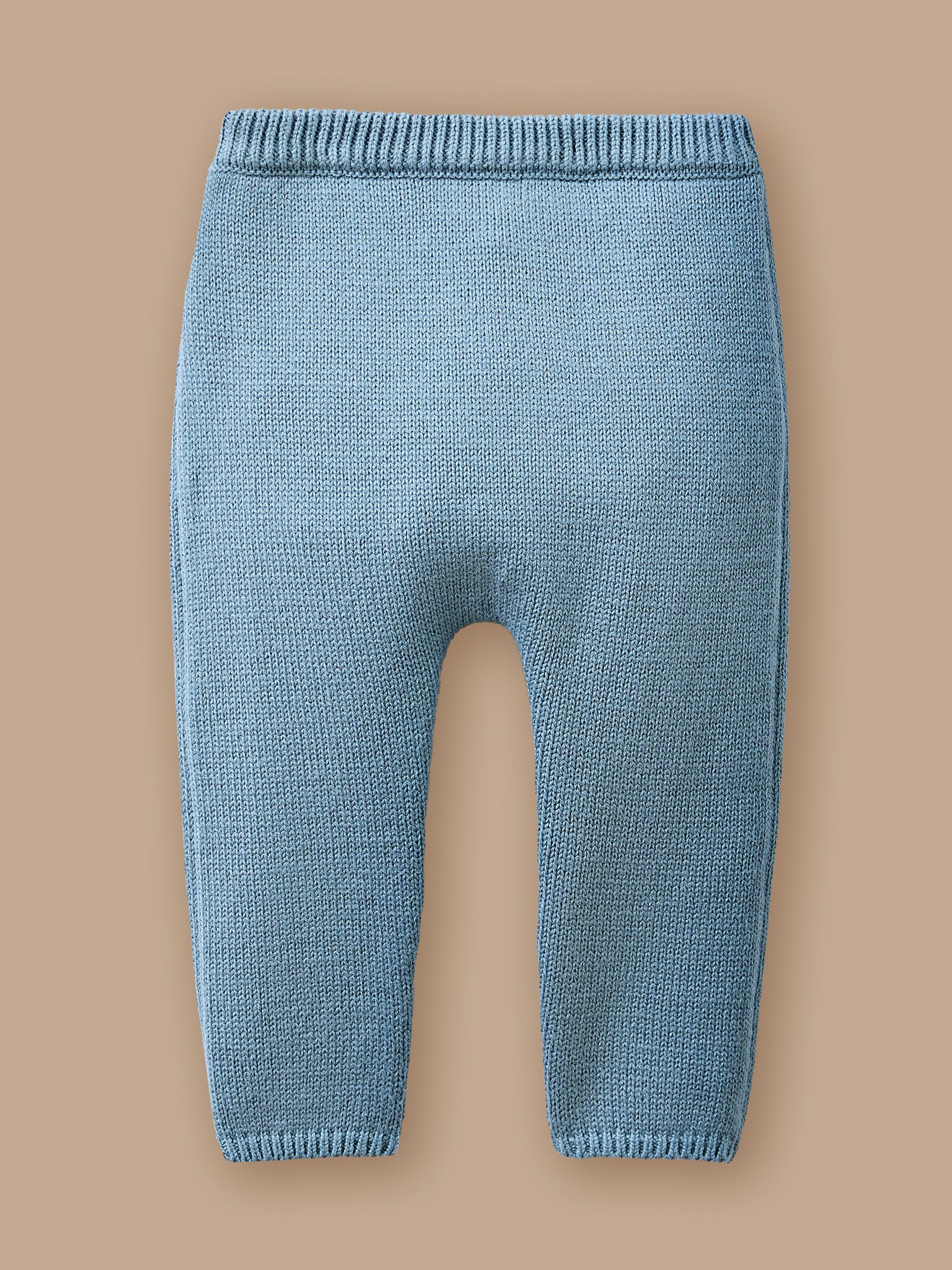 Ensemble in gebreide stof met strepen baby