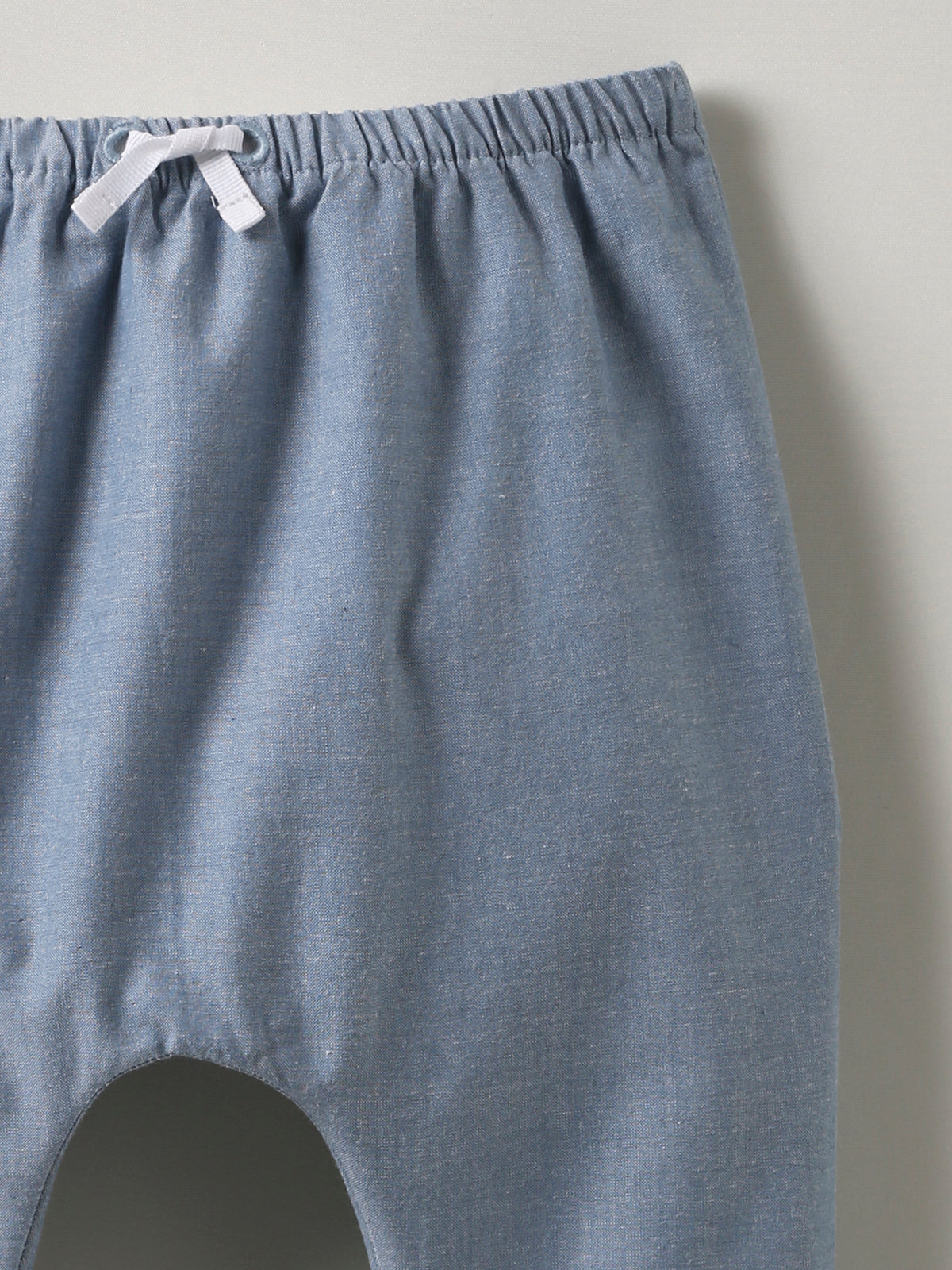Sarouel chambray Bébé