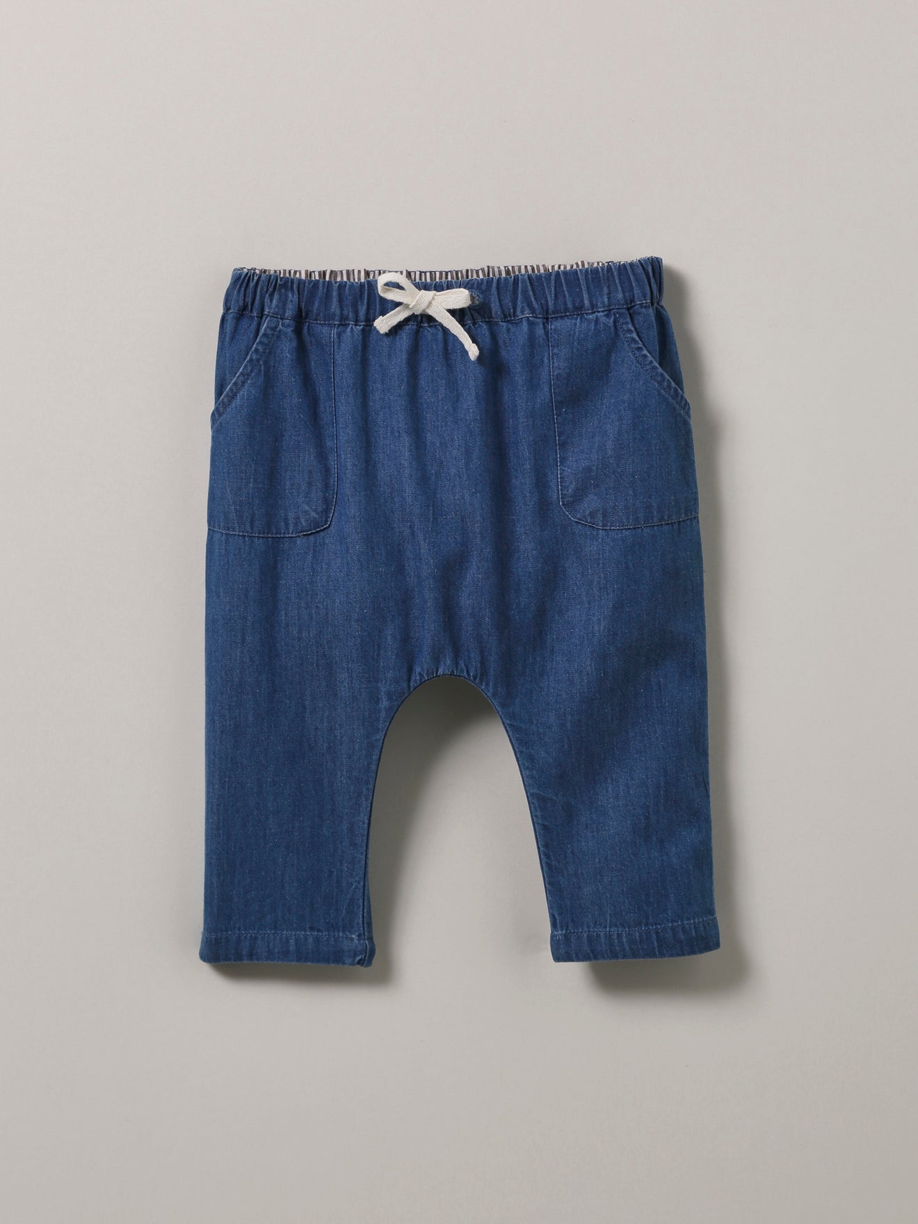 Sarouel en denim light Bébé