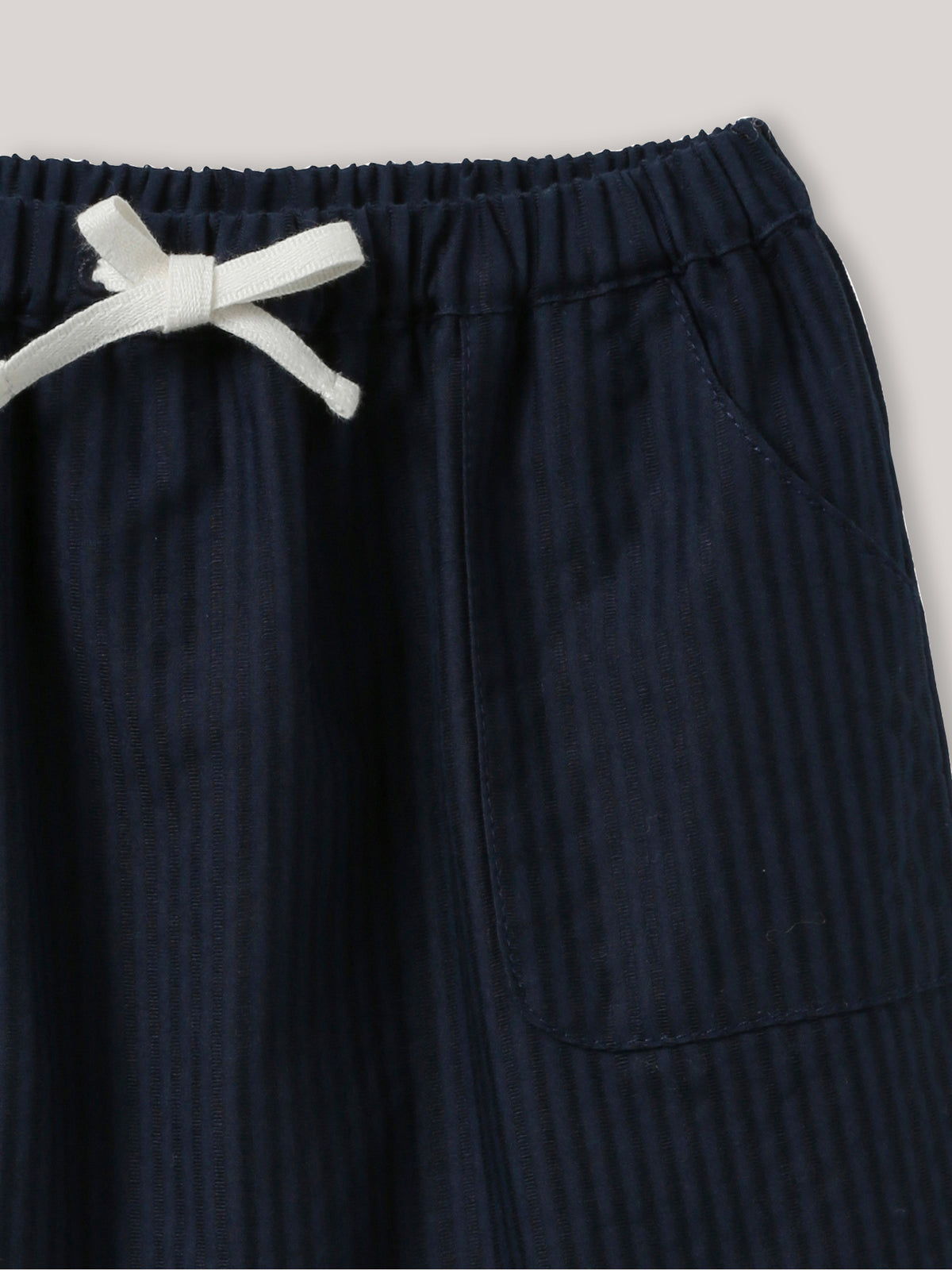 Bayharembroek met elastische taille