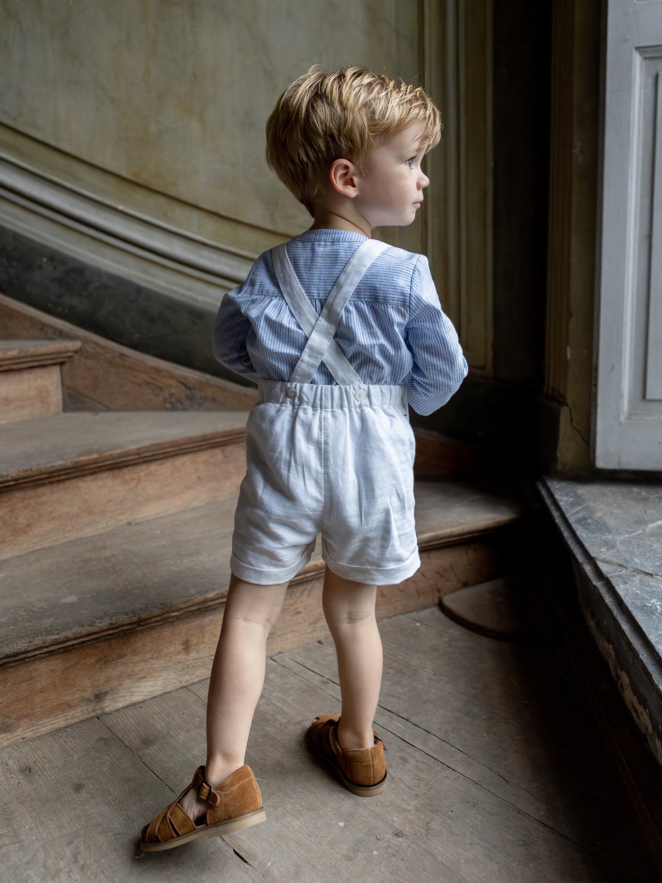 Bermuda met babybandjes - Feestjes en Bruiloften collectie