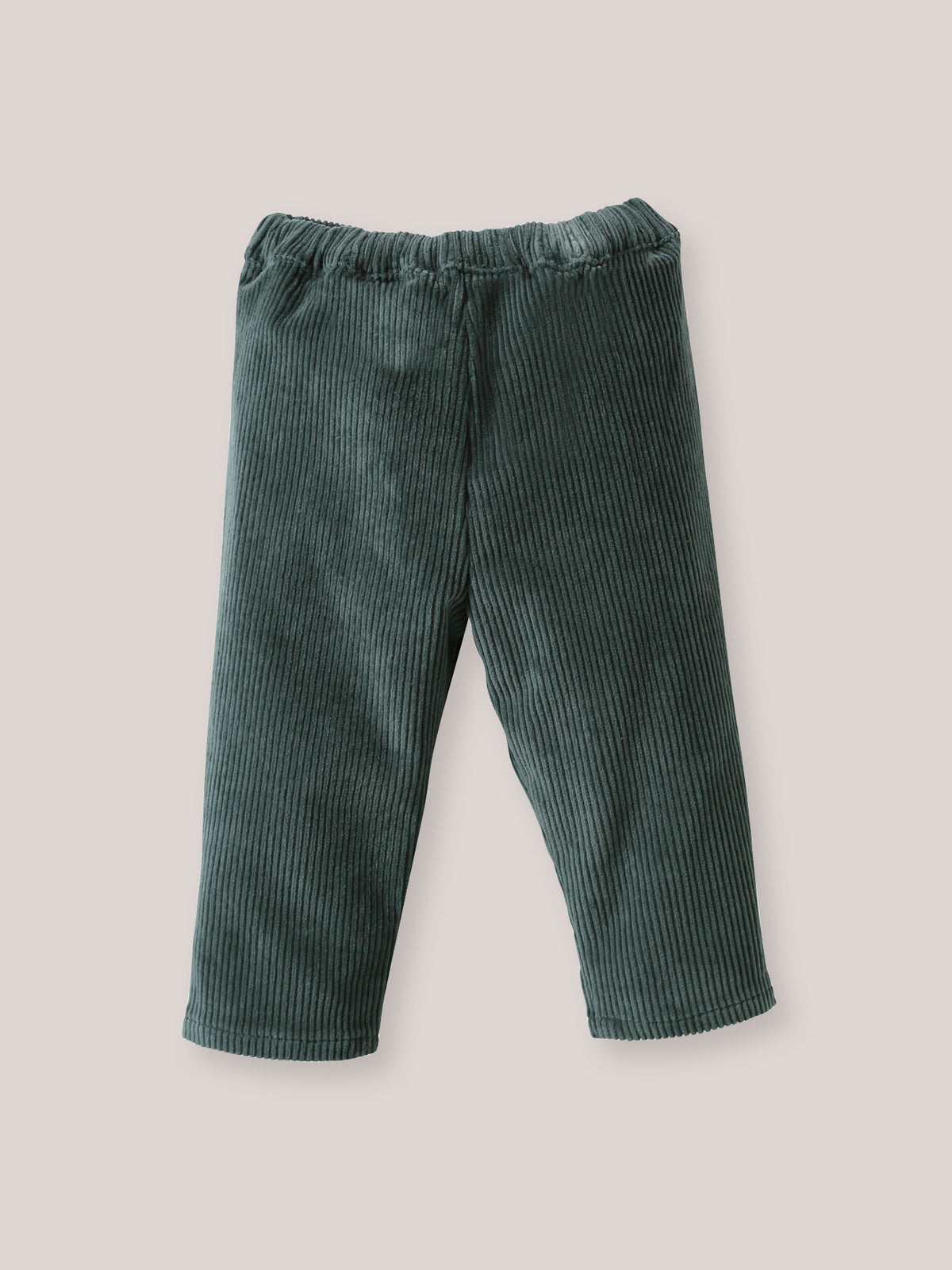 Babybroek in grof geribd velours