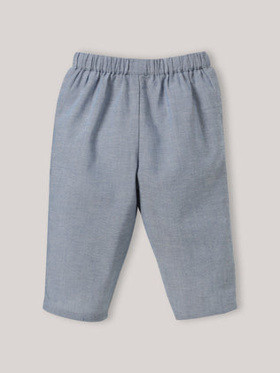 Babybroek in chambray