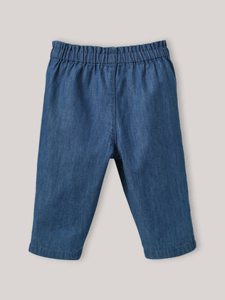 Babybroek in light denim