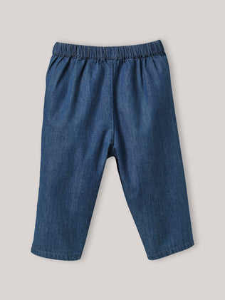 Babybroek in light denim