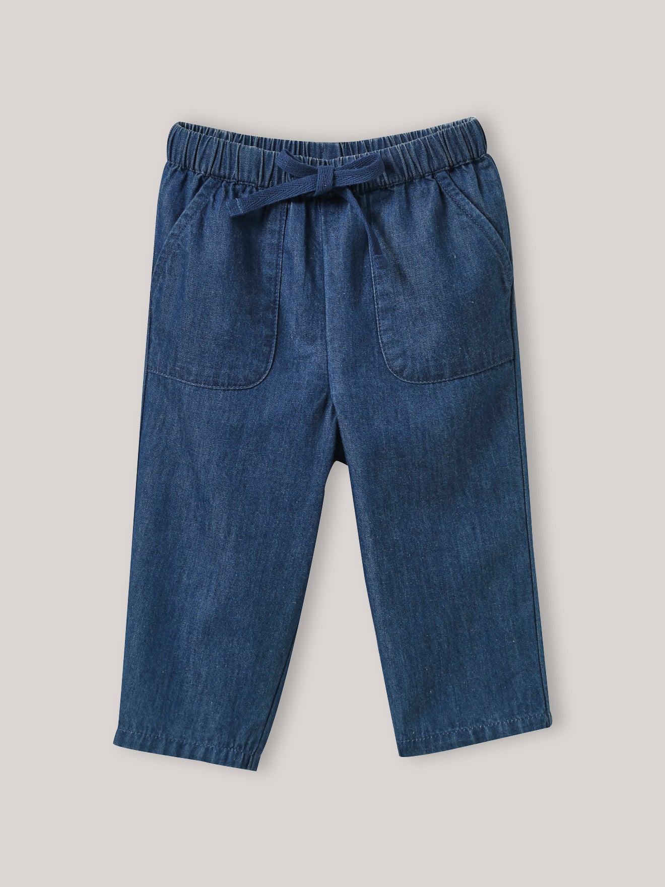 Babybroek in light denim