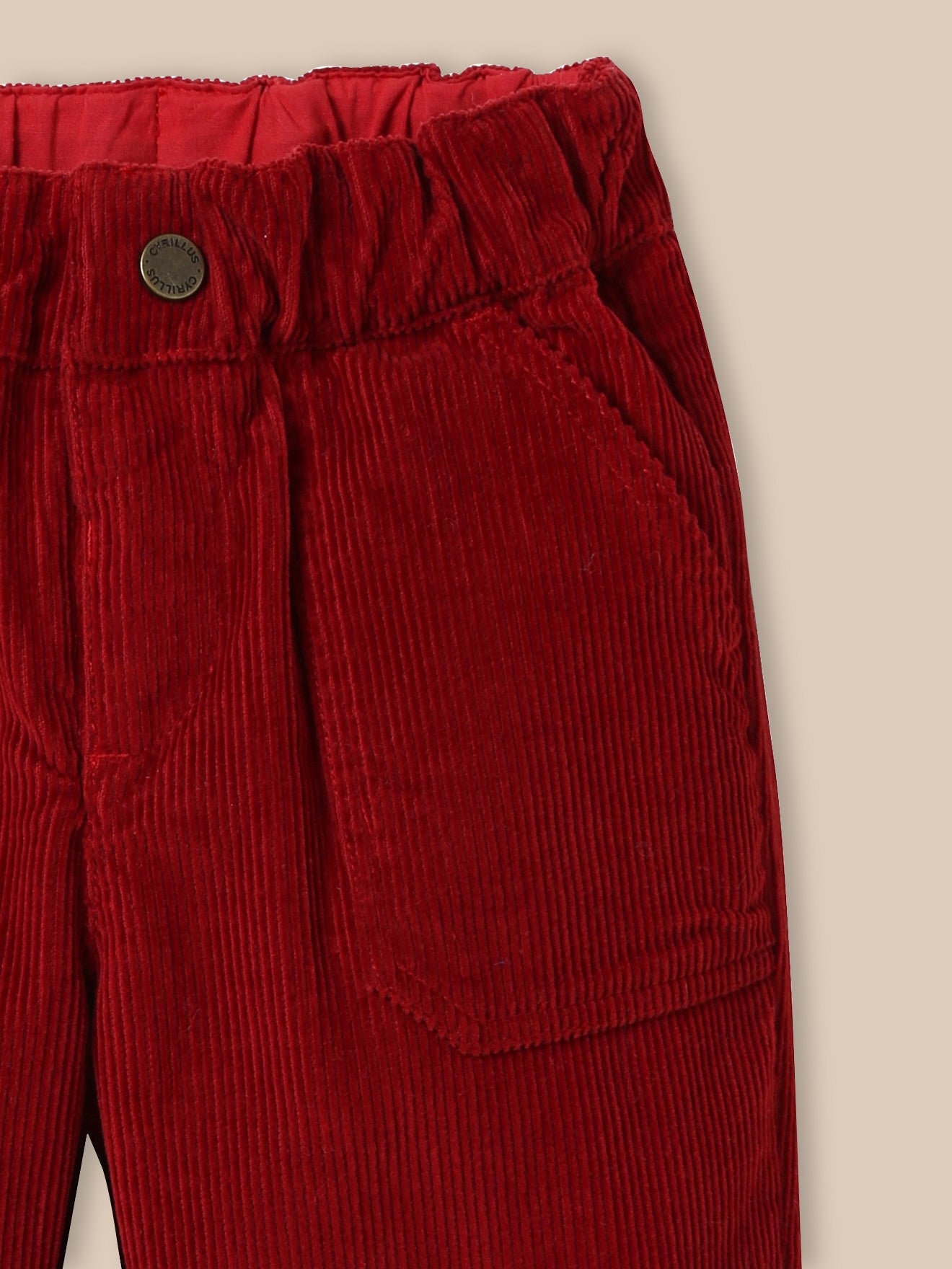Babybroek in velours
