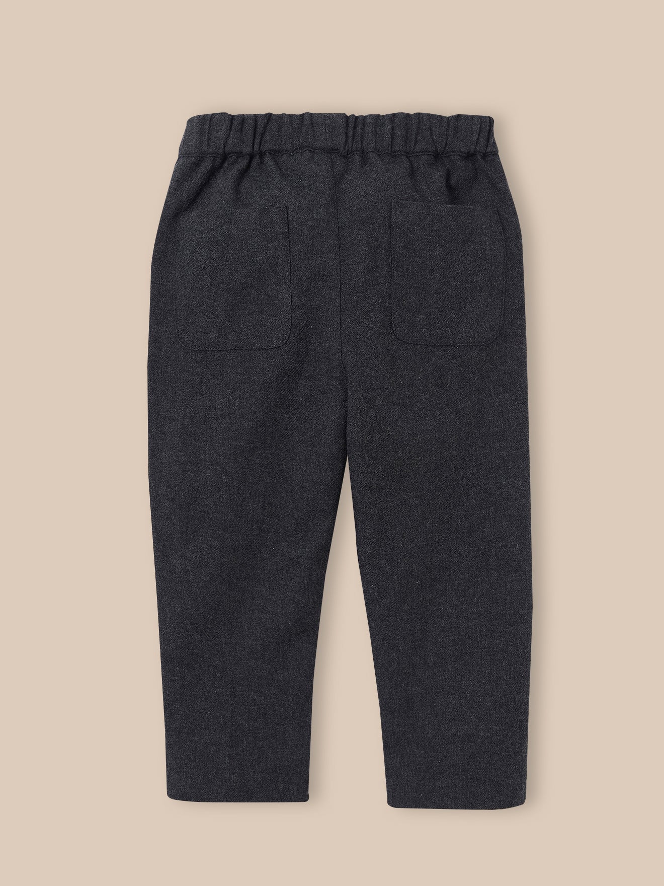 Babybroek met flanellen aspect
