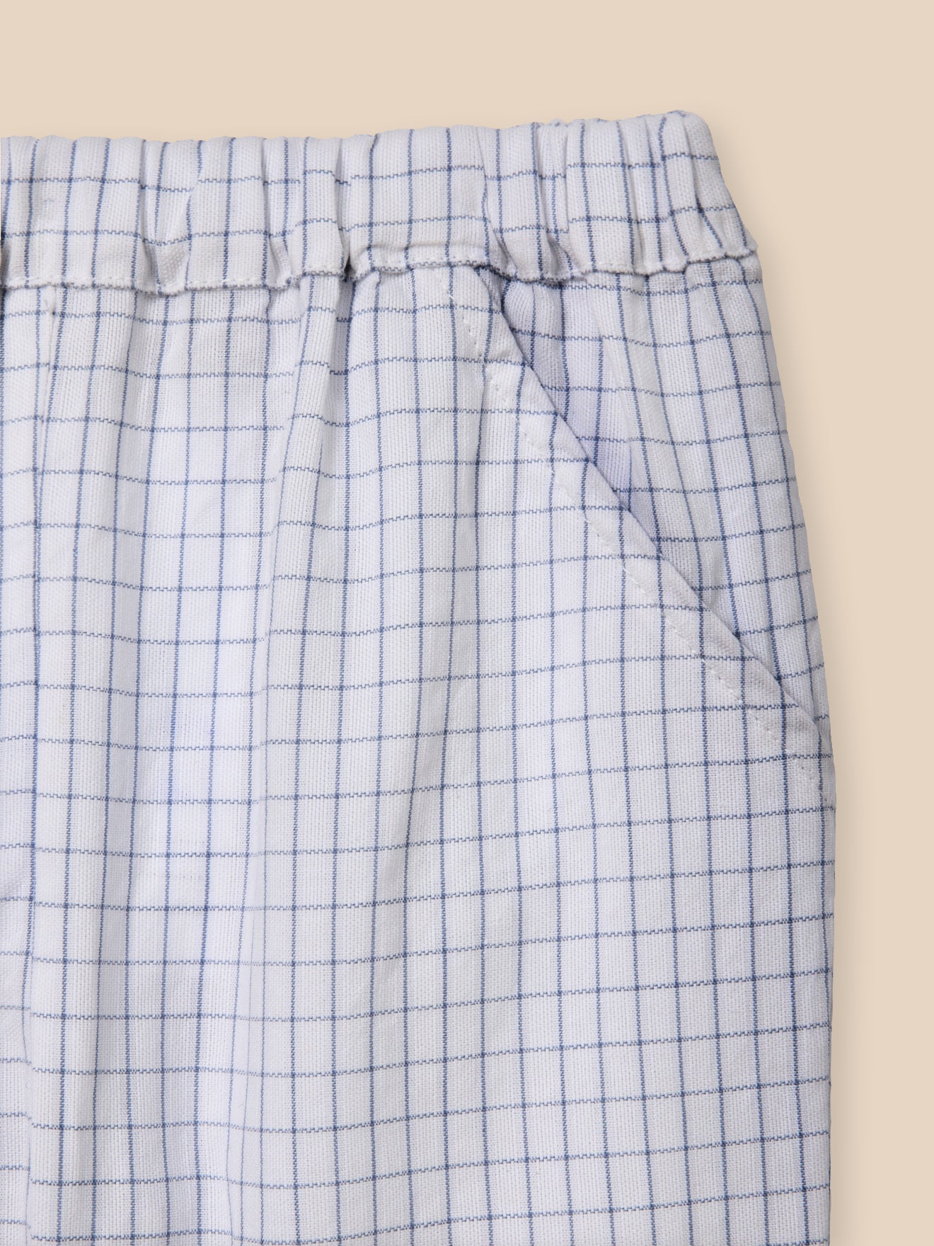 Broek met elastiek in de taille