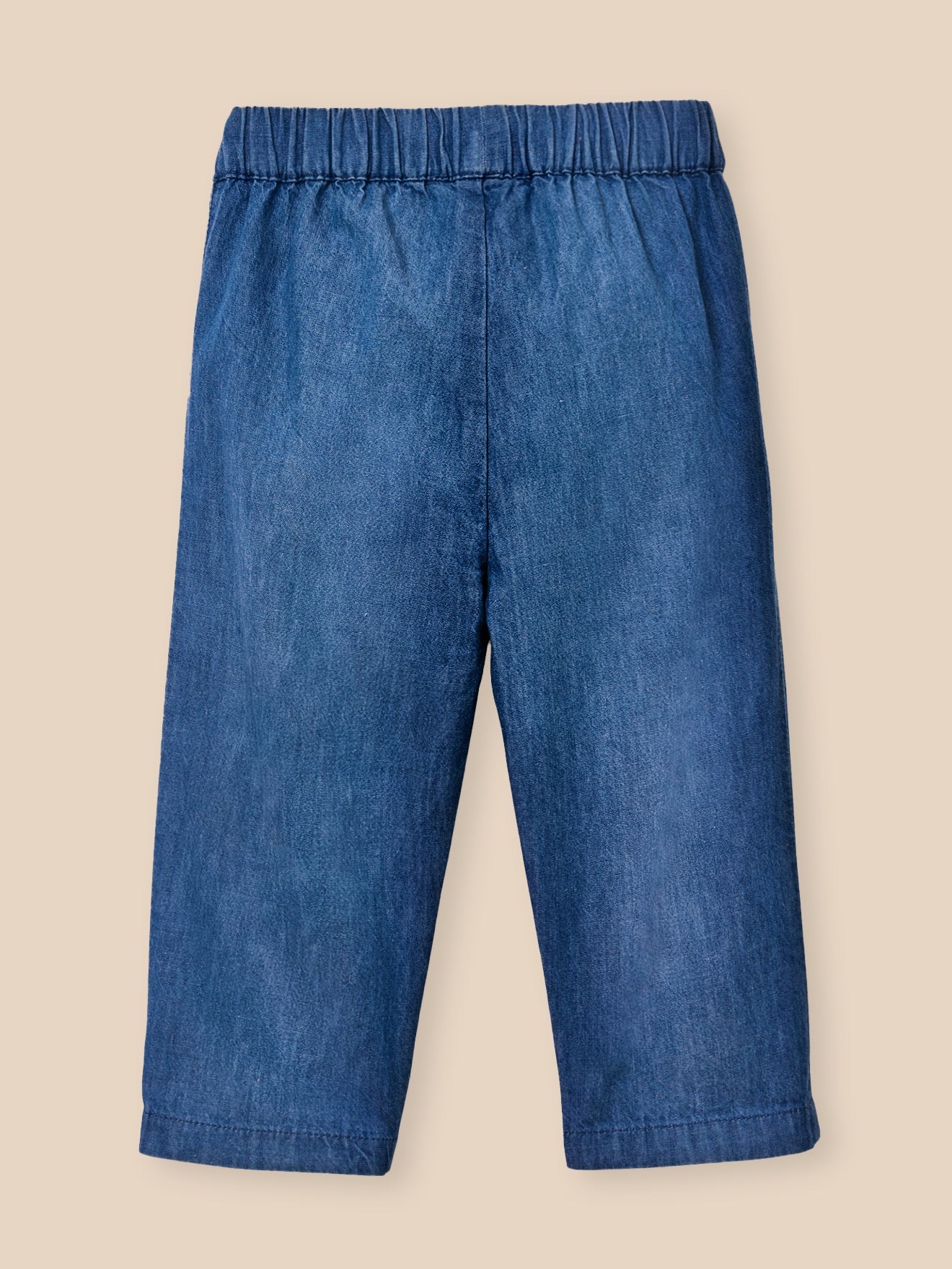 Babybroek in light denim
