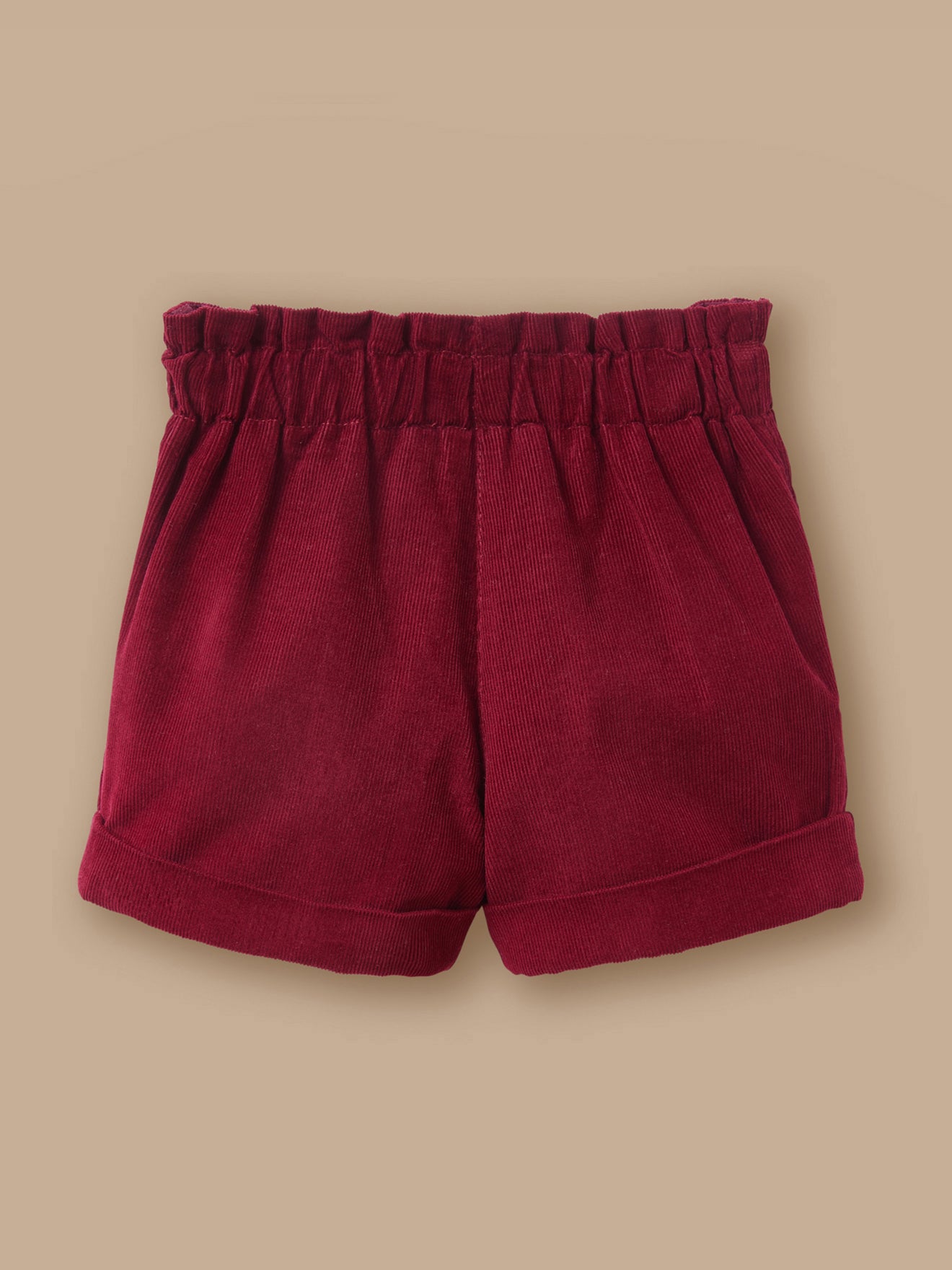 Fluwelen short voor baby's