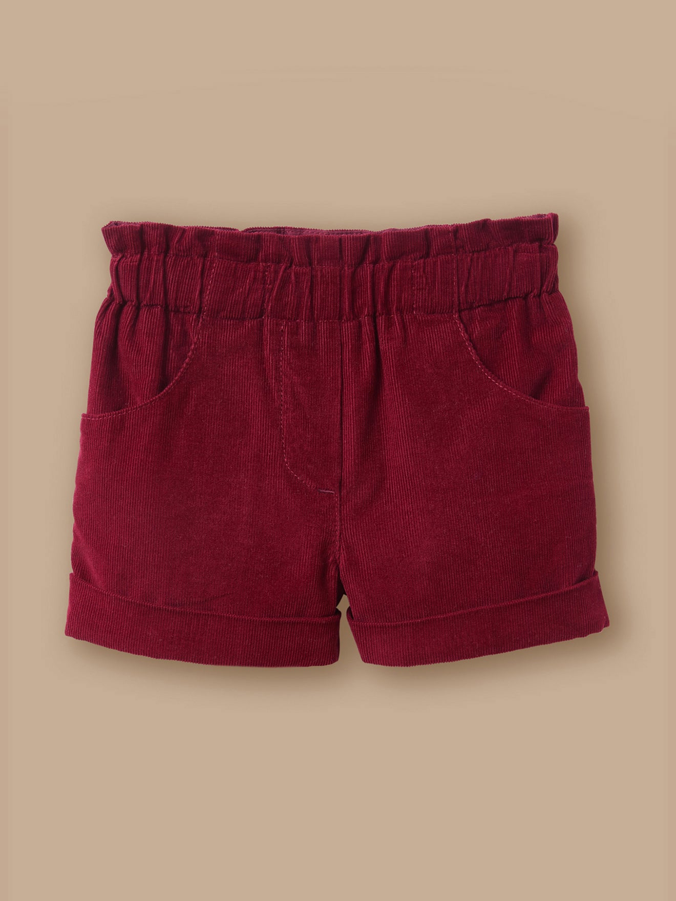 Fluwelen short voor baby's