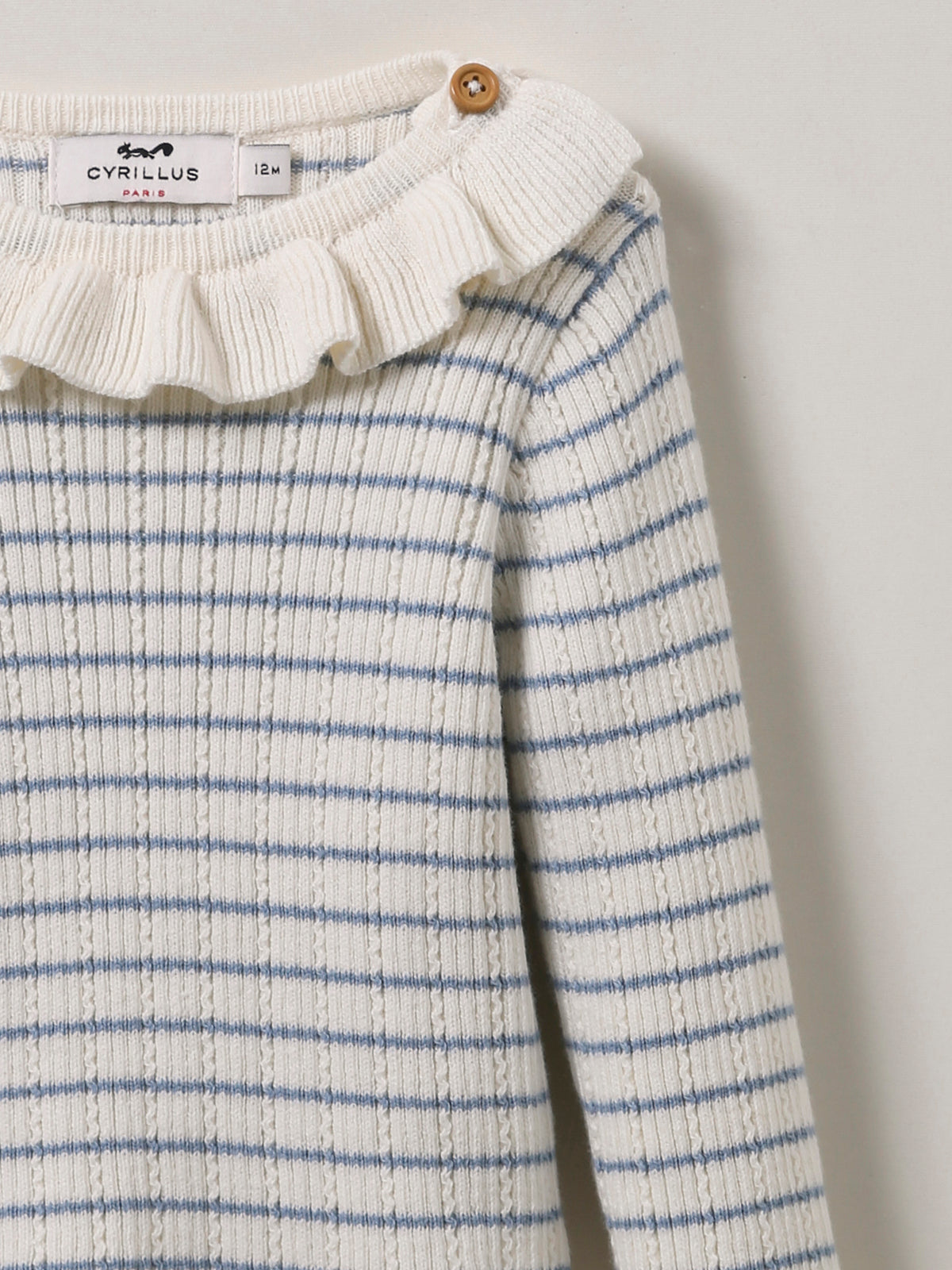 Pull Bébé - Coton Biologique et laine