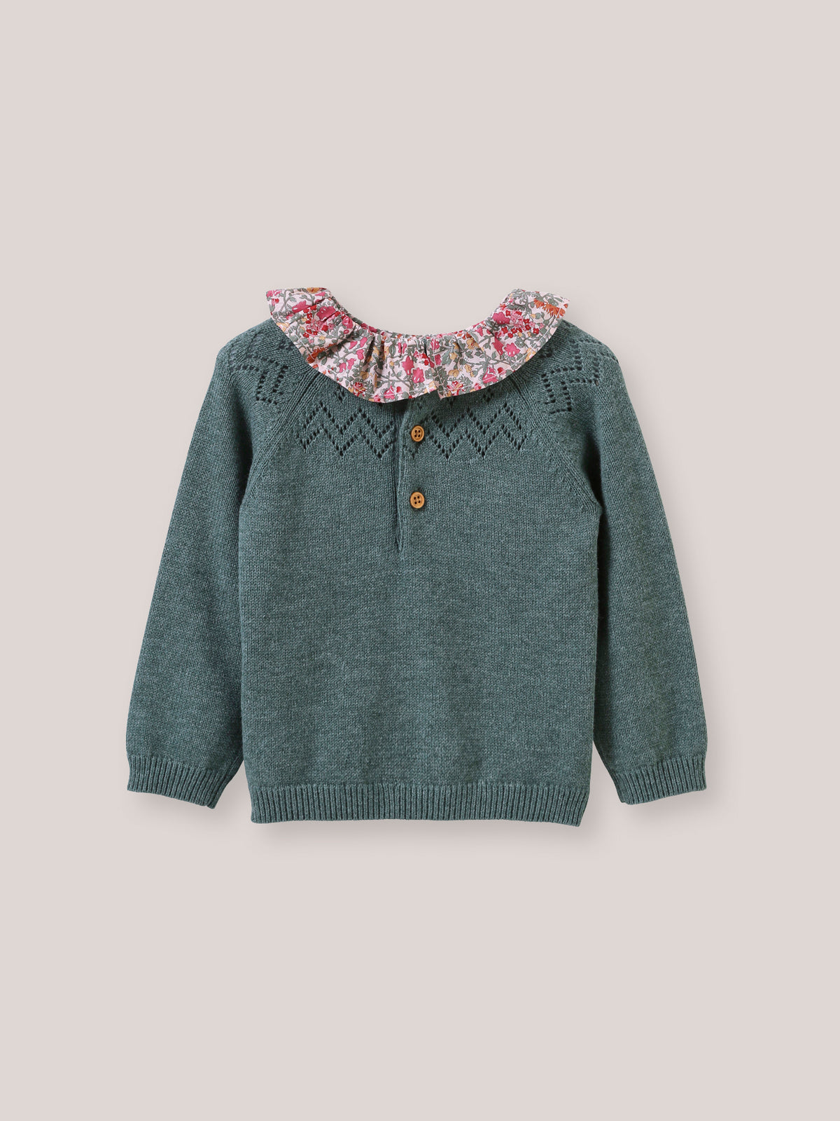 Babytrui met kraag in Babingdon Liberty-stof