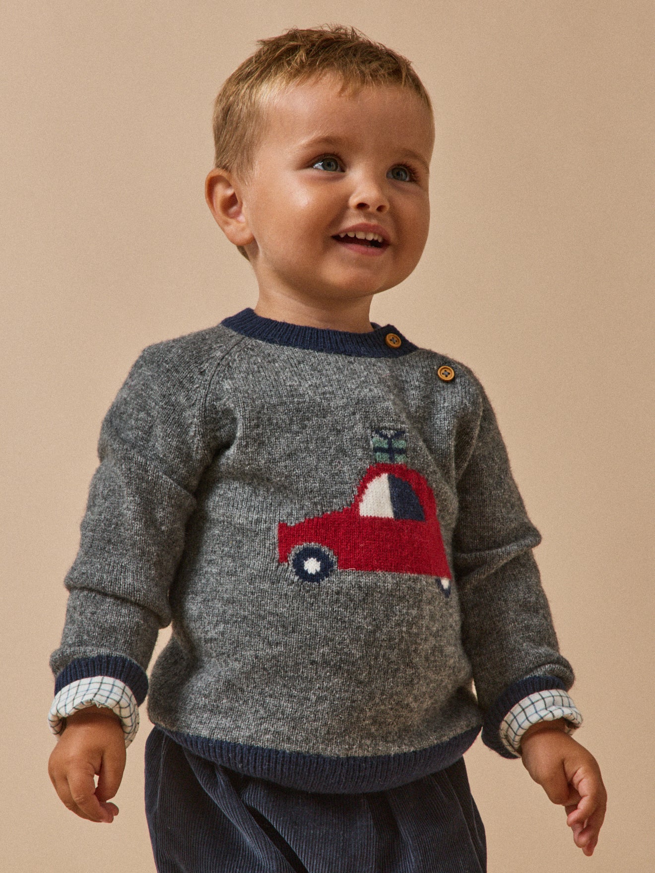 Wollen babytrui