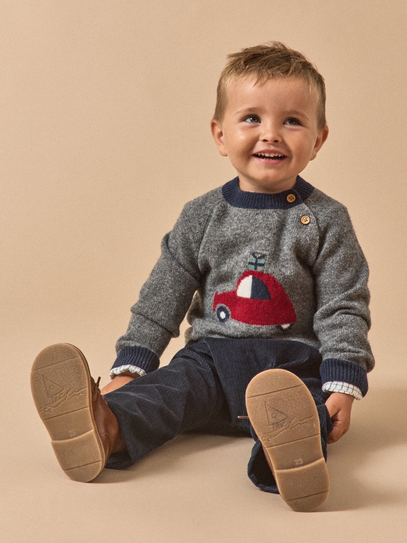 Wollen babytrui