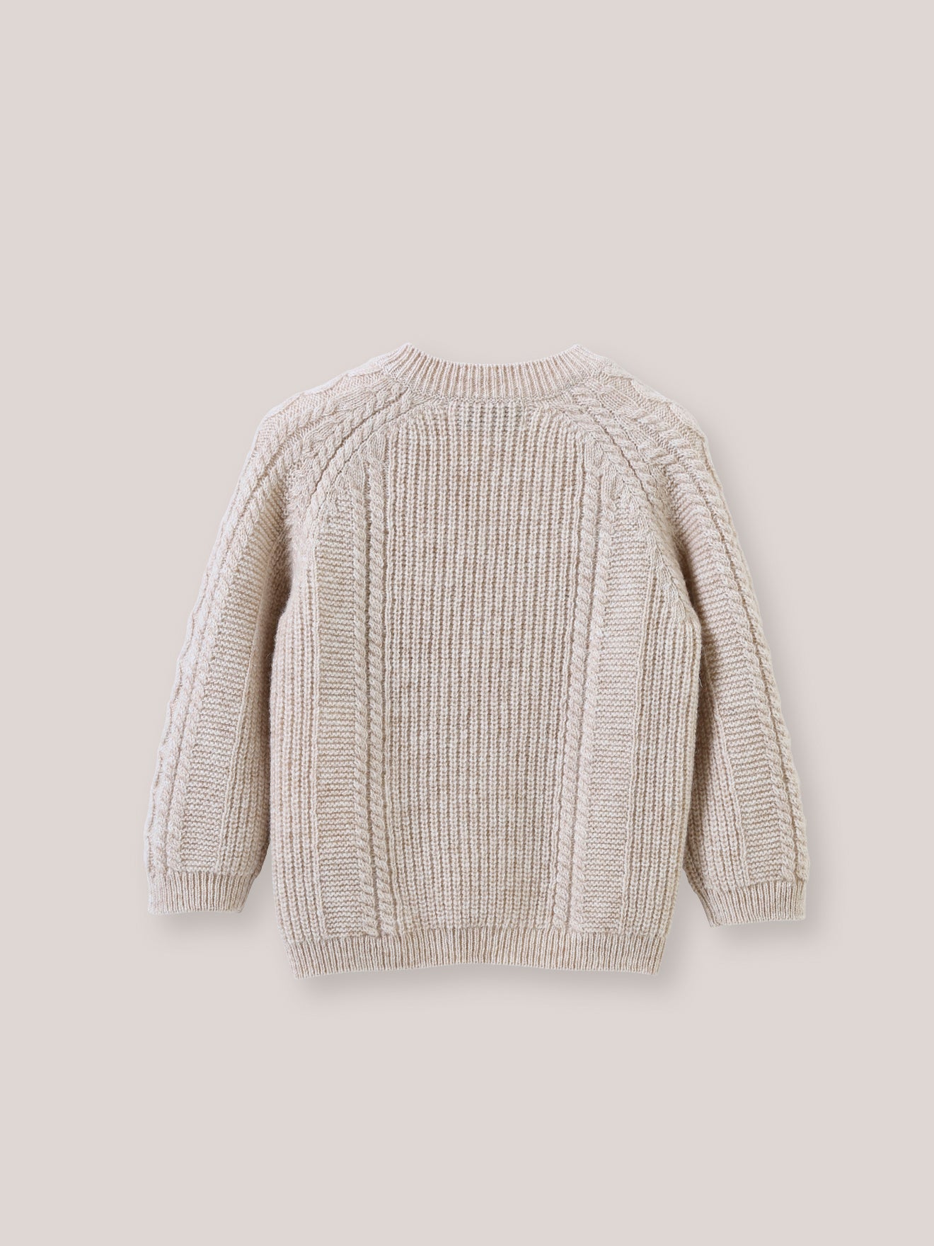 Pull torsadé Bébé en laine