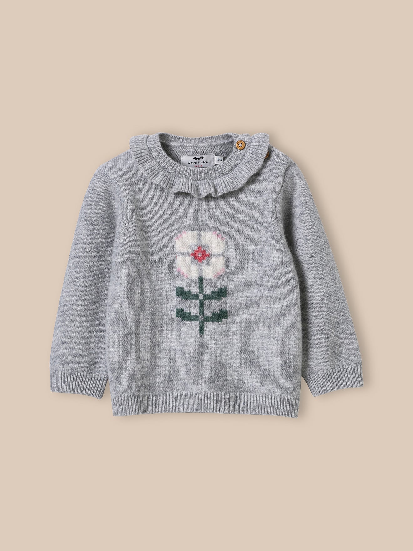 PULLover Grijze Heather Trui