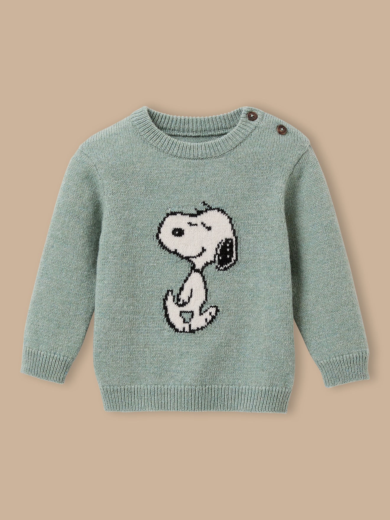 Pull Bébé Cyrillus X PEANUTS™ - Collection Snoopy