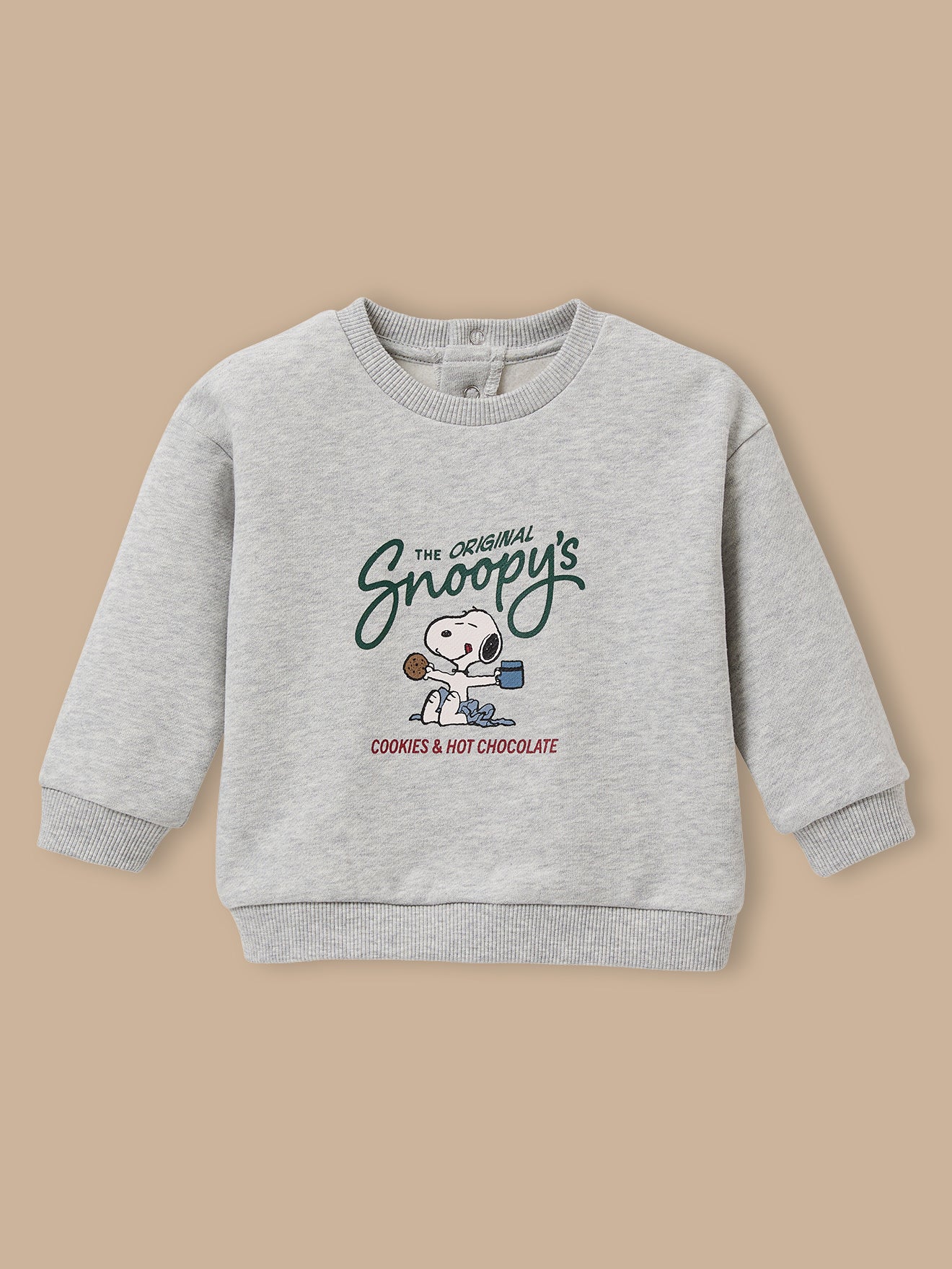 Babysweater Cyrillus X PEANUTS, Snoopy collectie