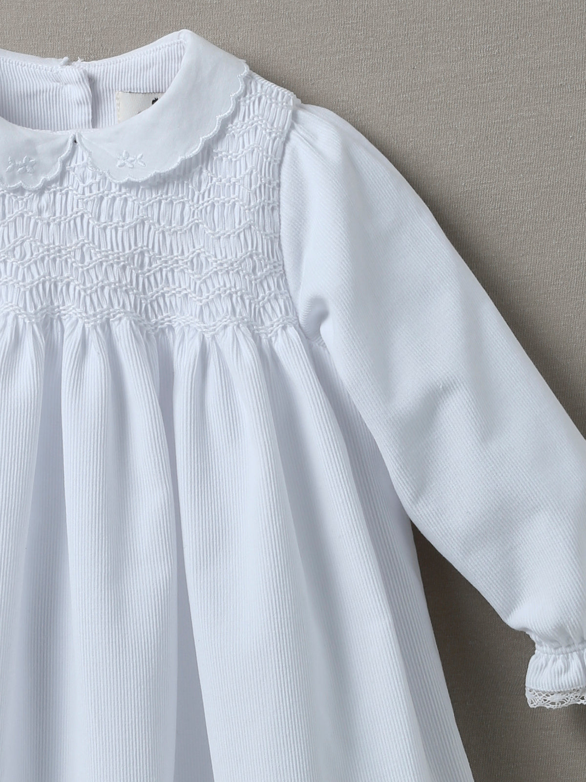 Babyjurk in velours - Collectie Feesten & Huwelijken