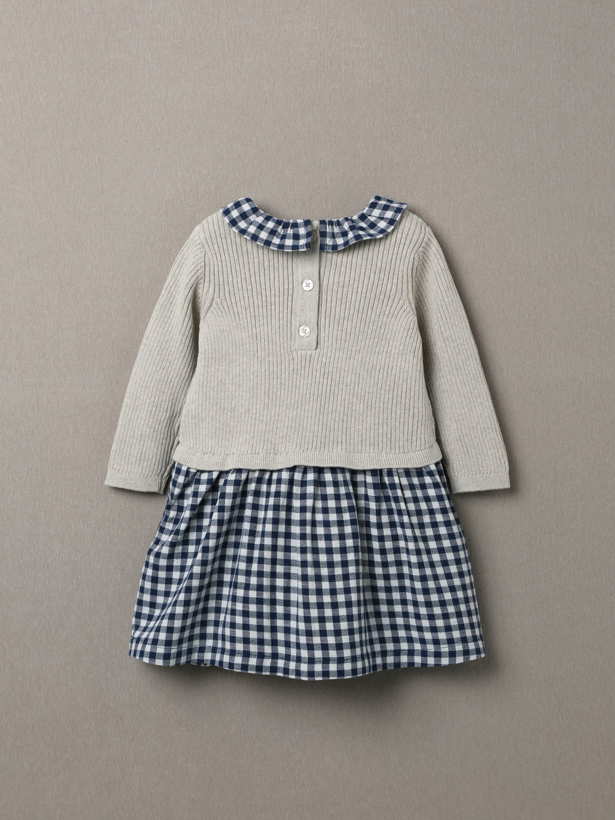 Robe Bébé bi-matière