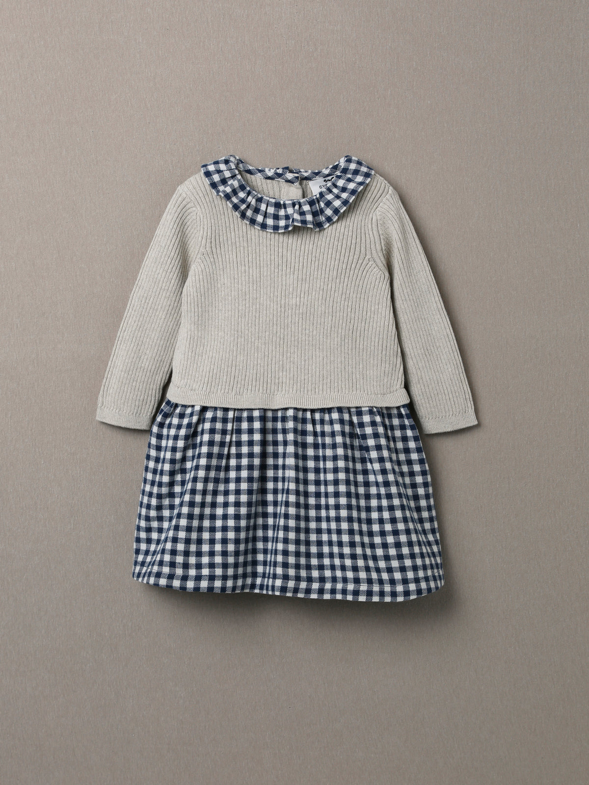 Robe Bébé bi-matière