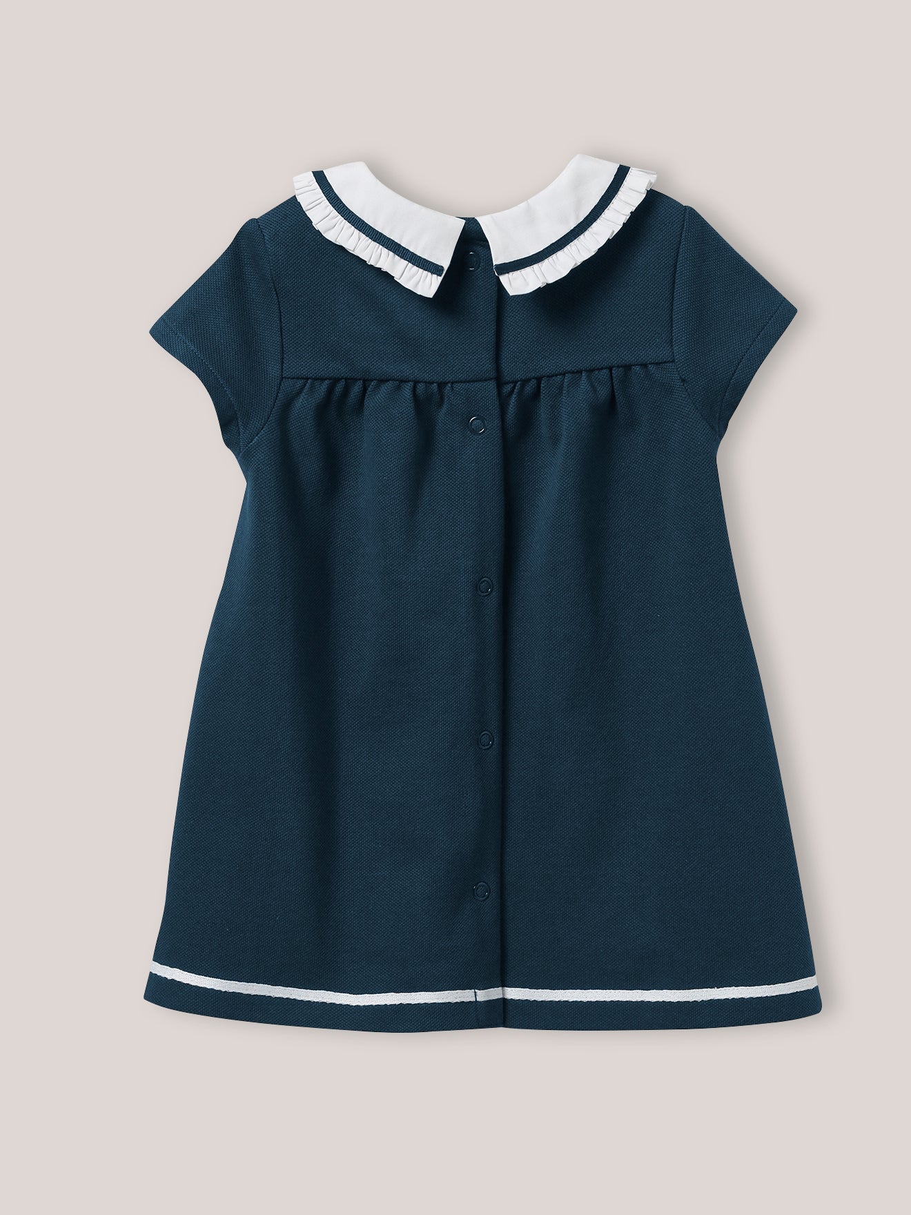 Robe maille piquée bébé - Coton biologique