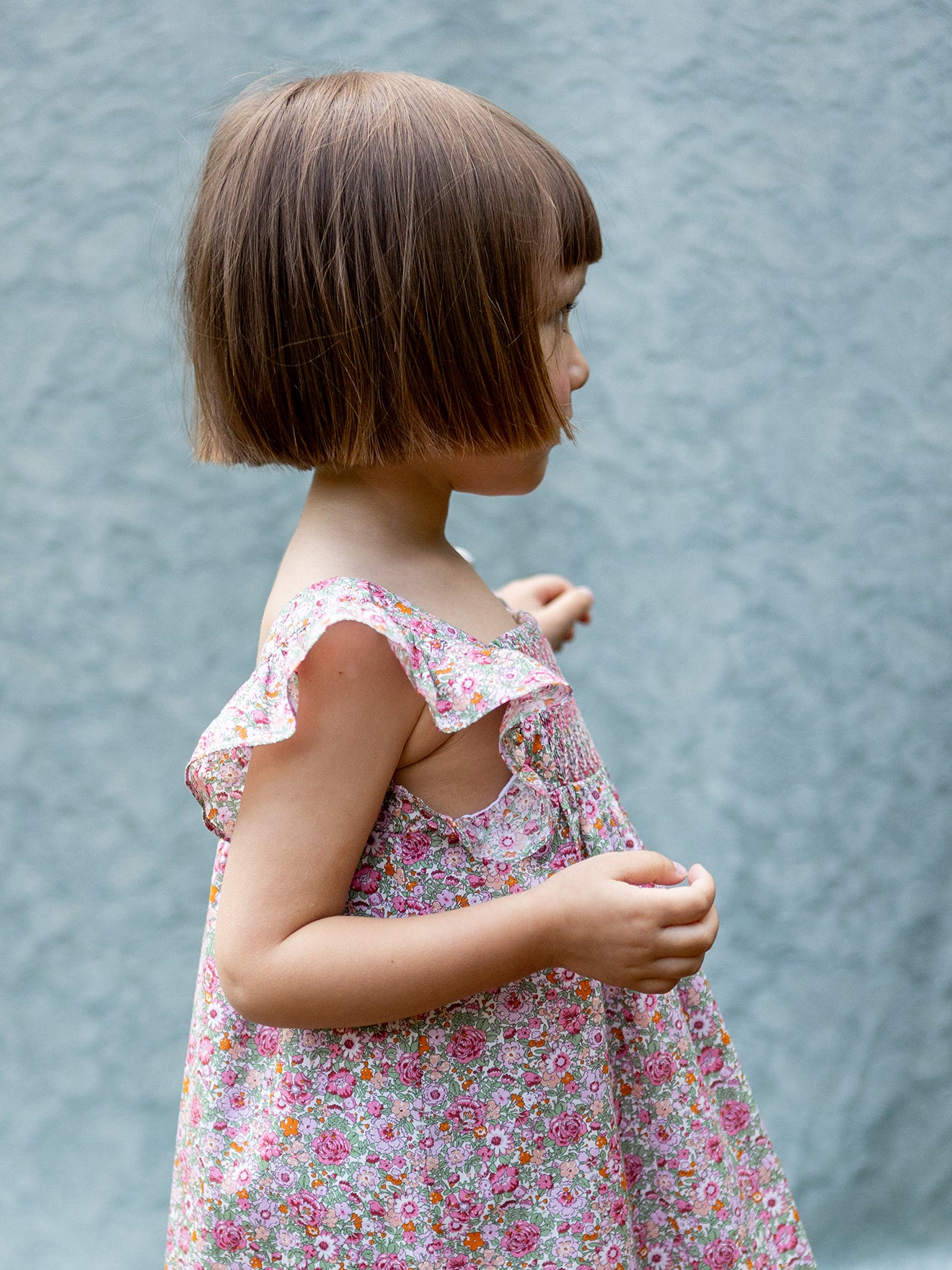 Scarlettejurk van Liberty-stof - Feest -en trouwcollectie