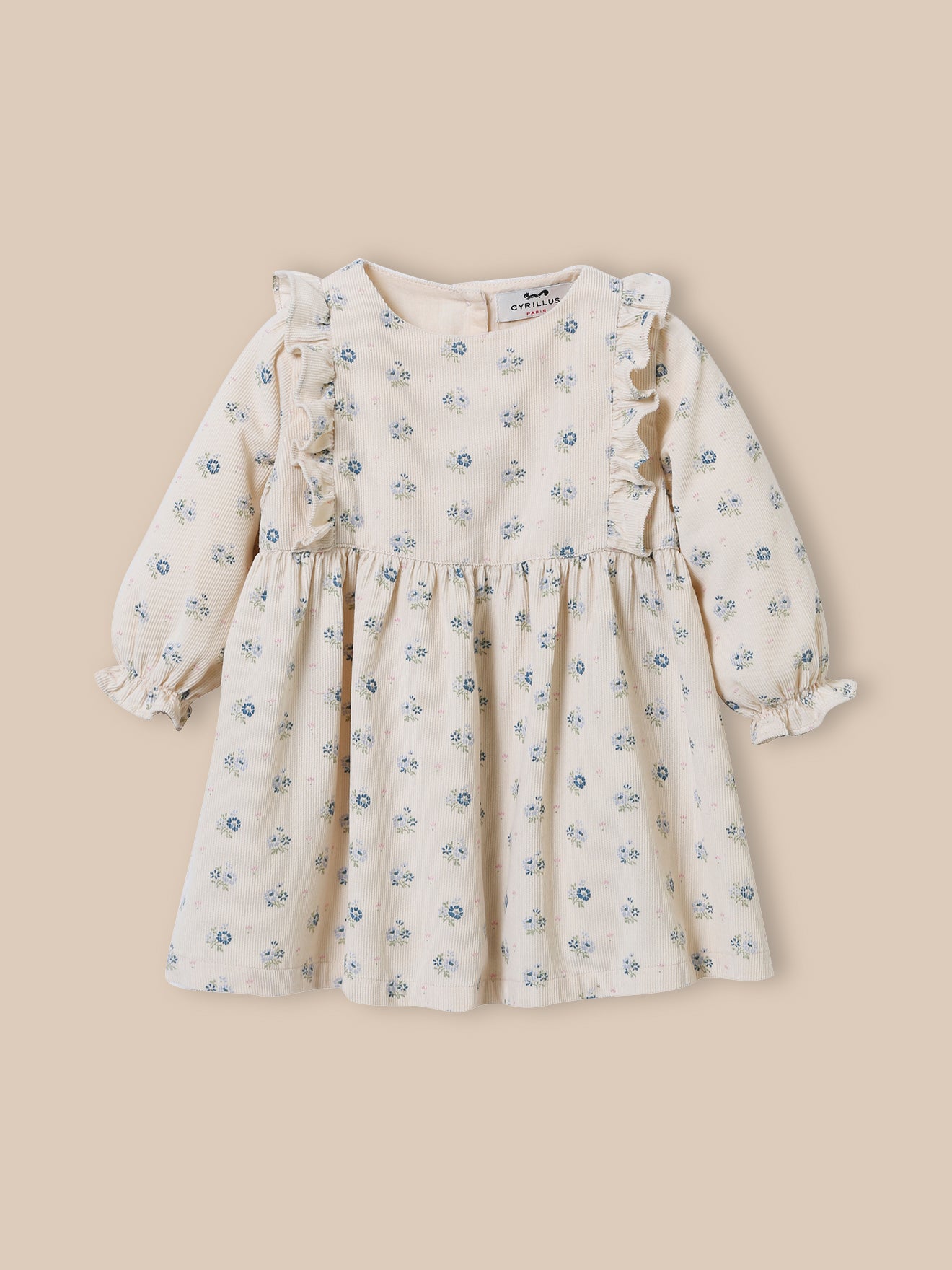 Babyjurk in velours