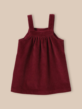 Robe tablier en velours grosses côtes Bébé