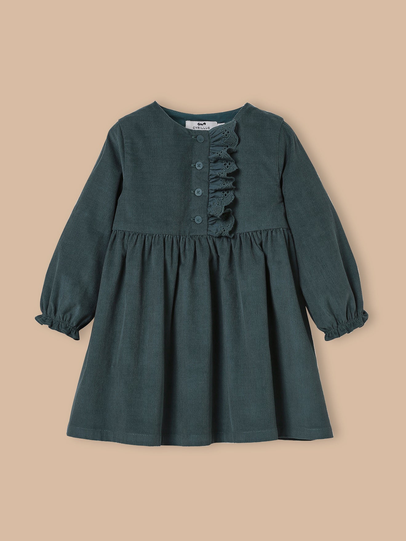 Babyjurk in velours