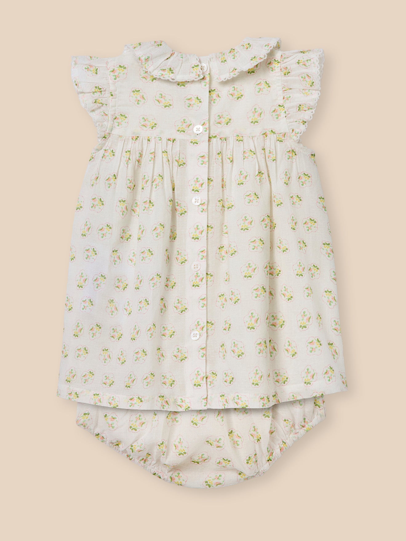 Romantica babyjurk  bloomer