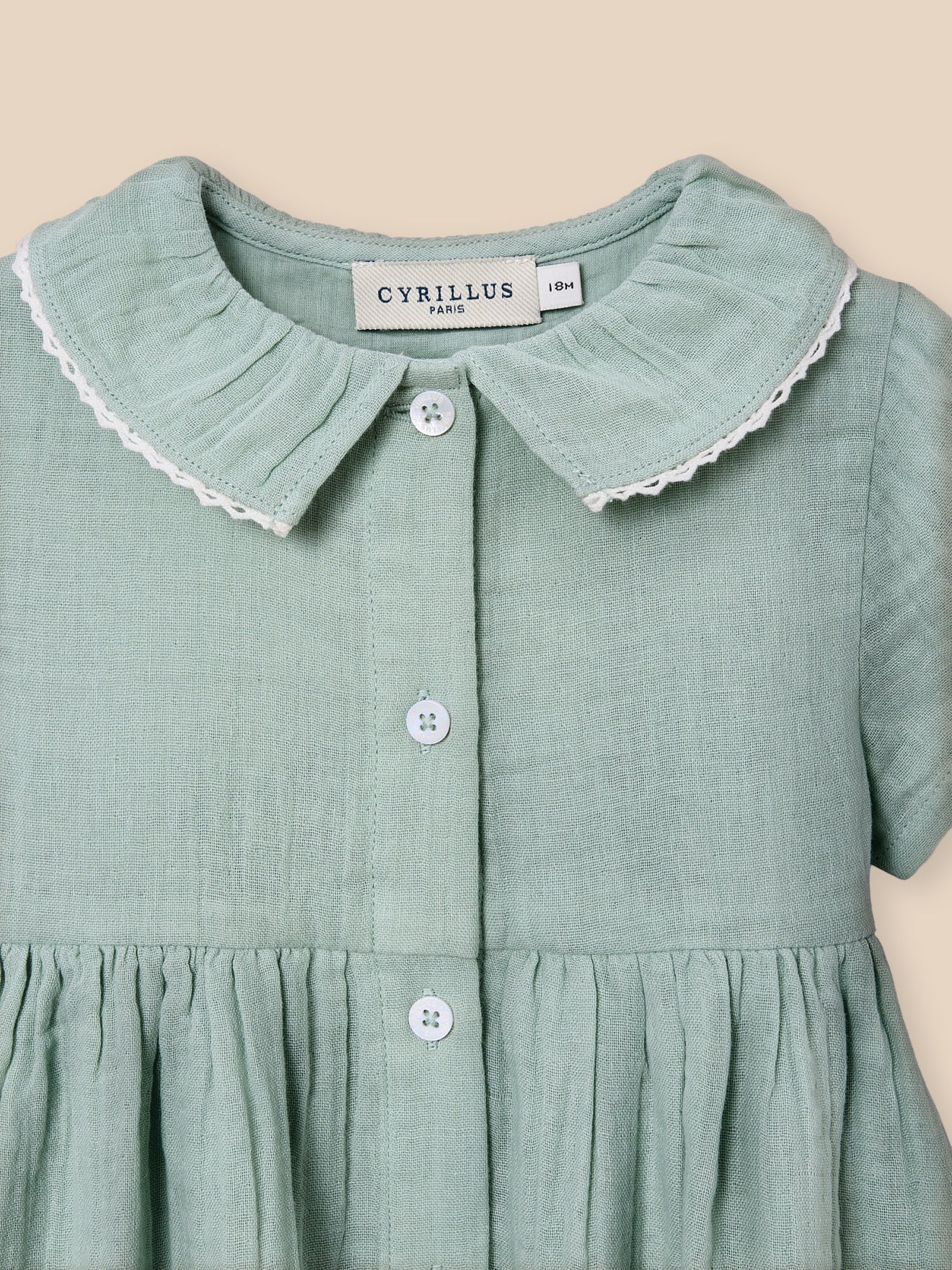 Robe en gaze de coton Bébé