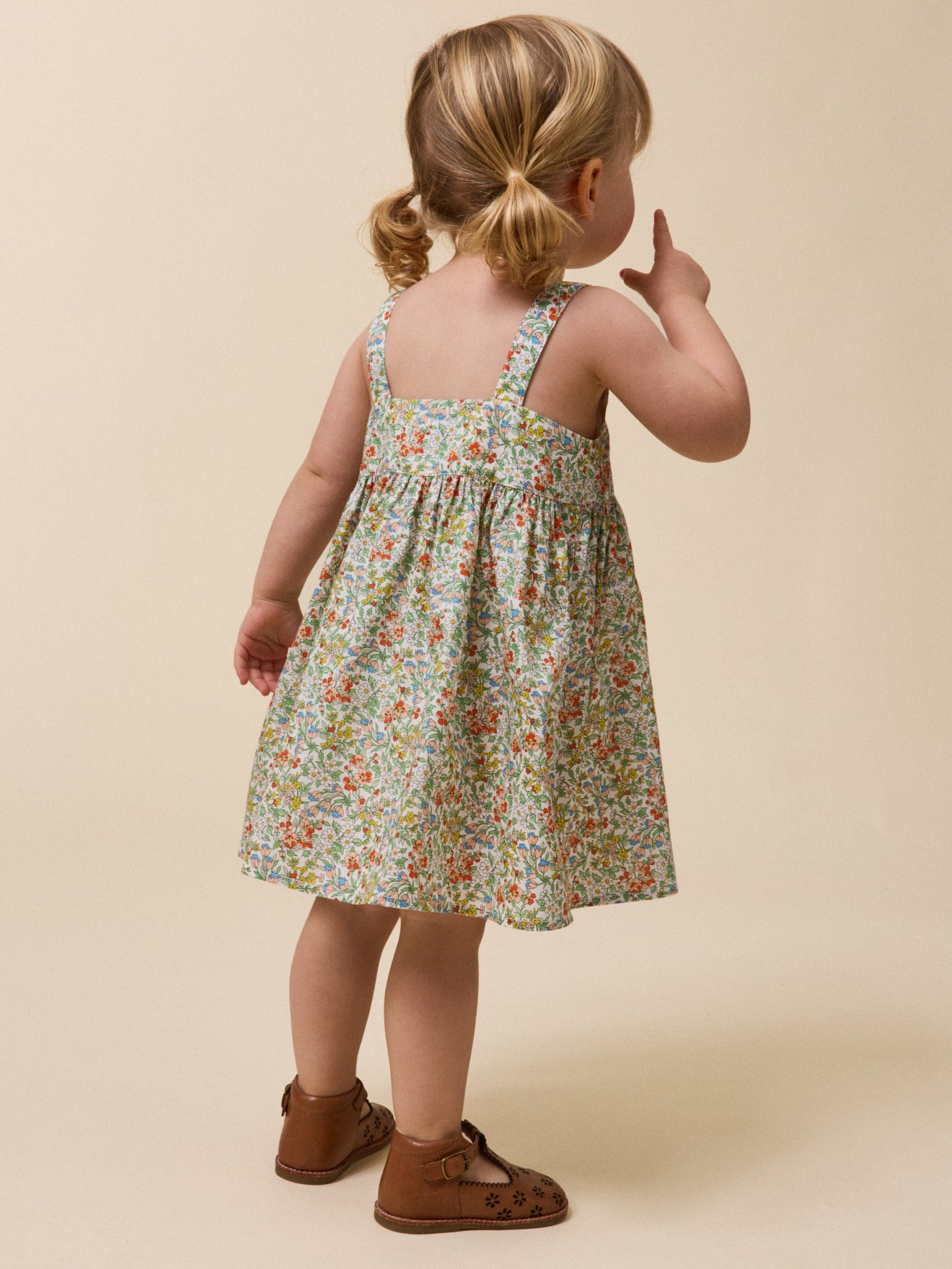 Robe en tissu Liberty Nazanin Bébé