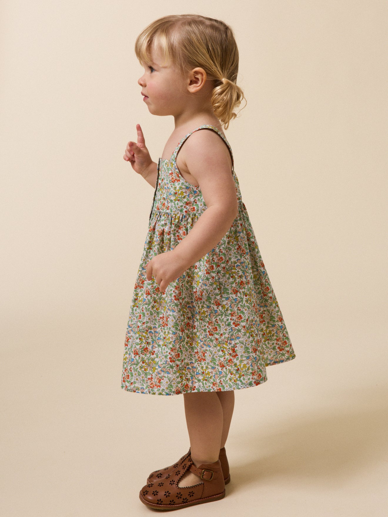 Robe en tissu Liberty Nazanin Bébé