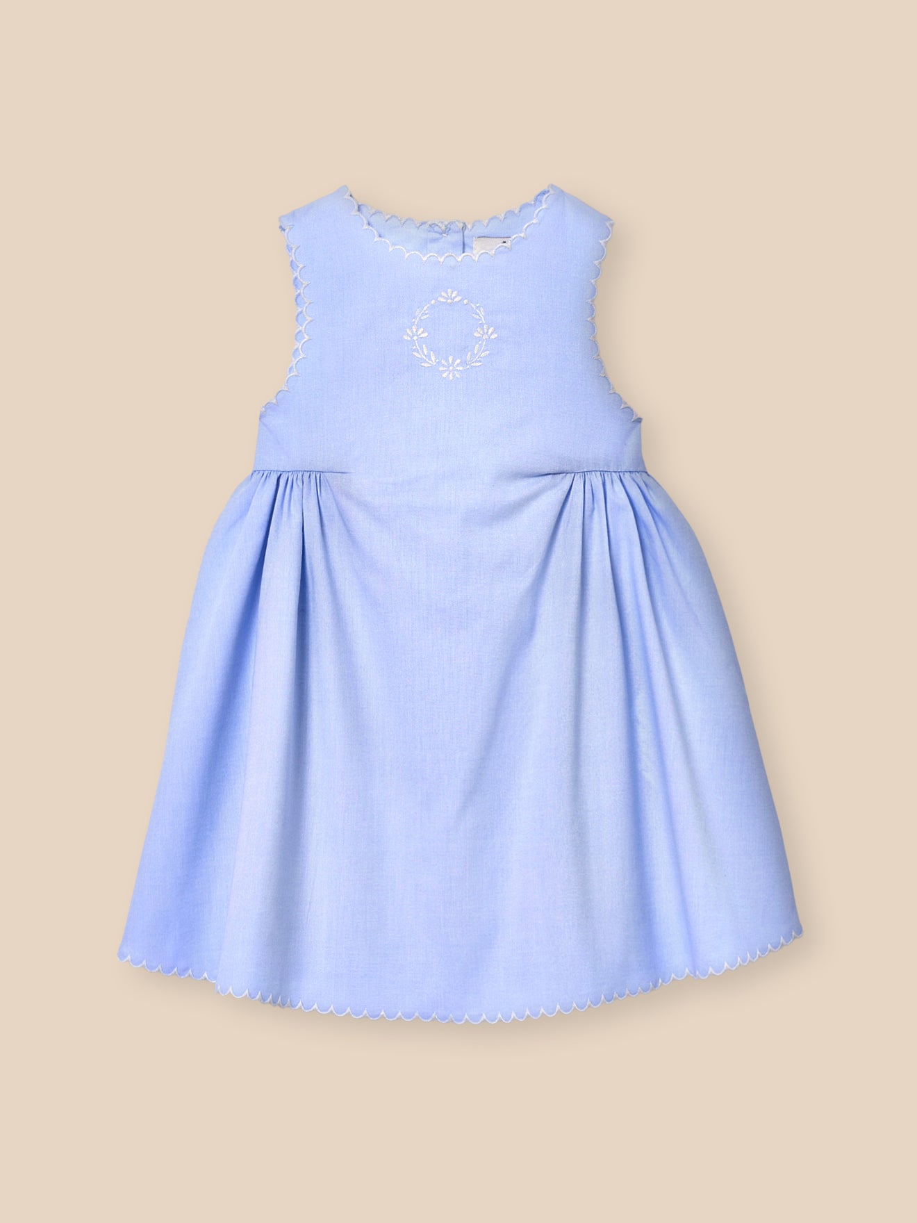 Robe en Oxford Bébé