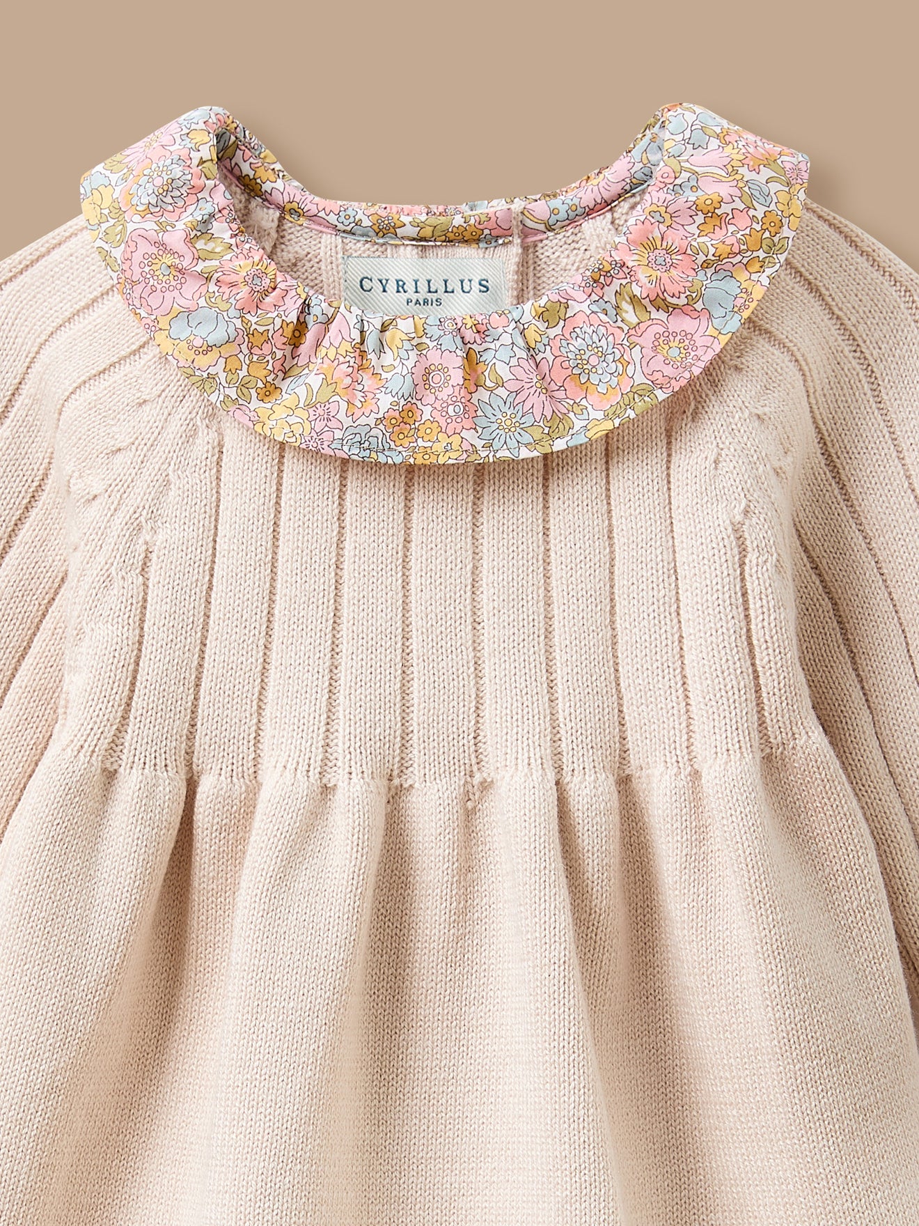 Babyjapon tricot col Liberty Nell, Annie & May