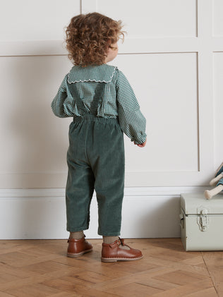Babysalopette in velours