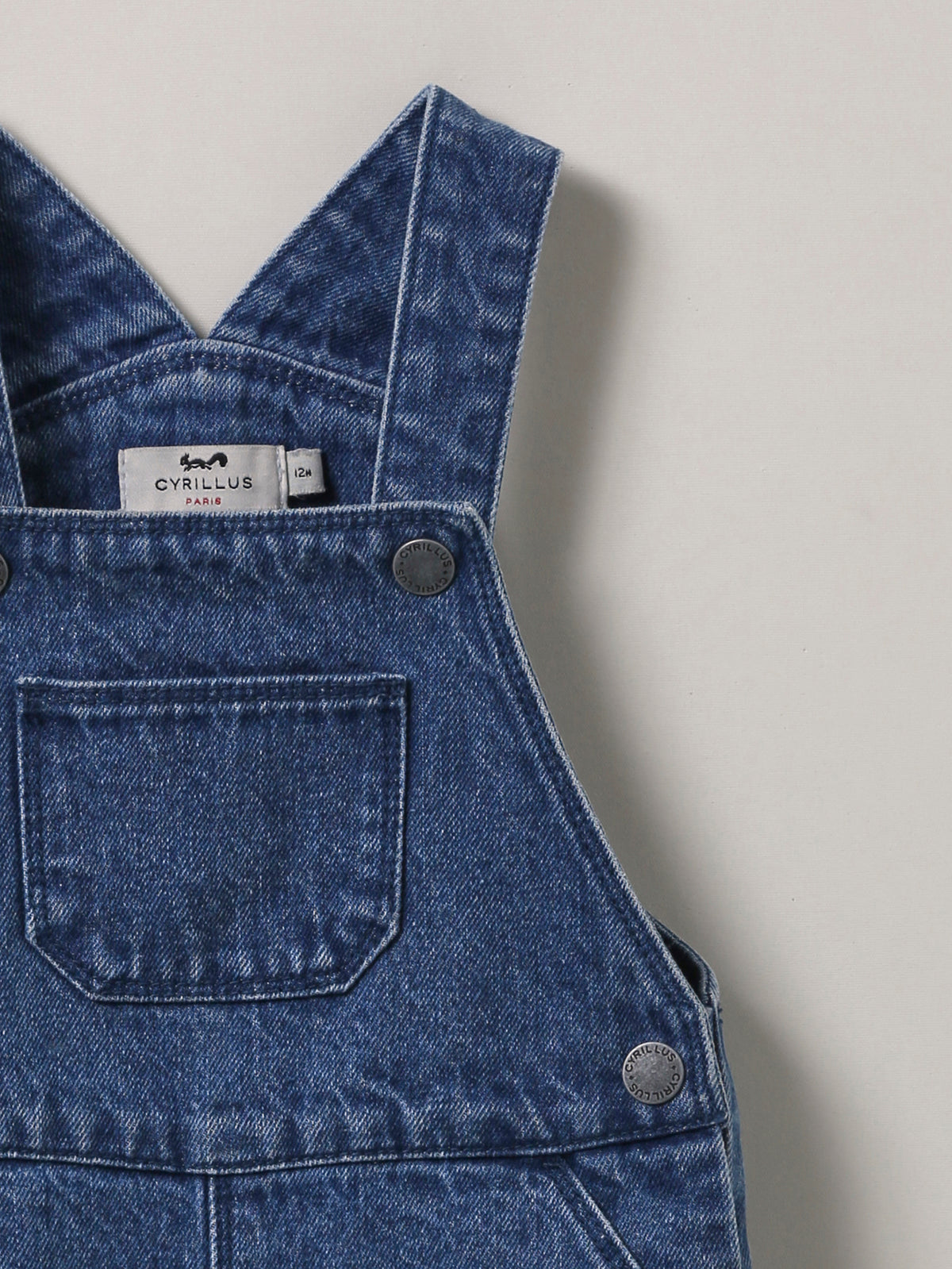 Babysalopette in denim
