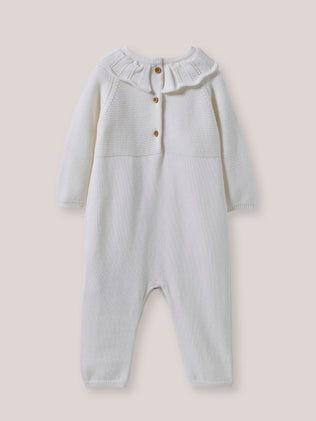 Combinaison à collerette Bébé - Coton biologique