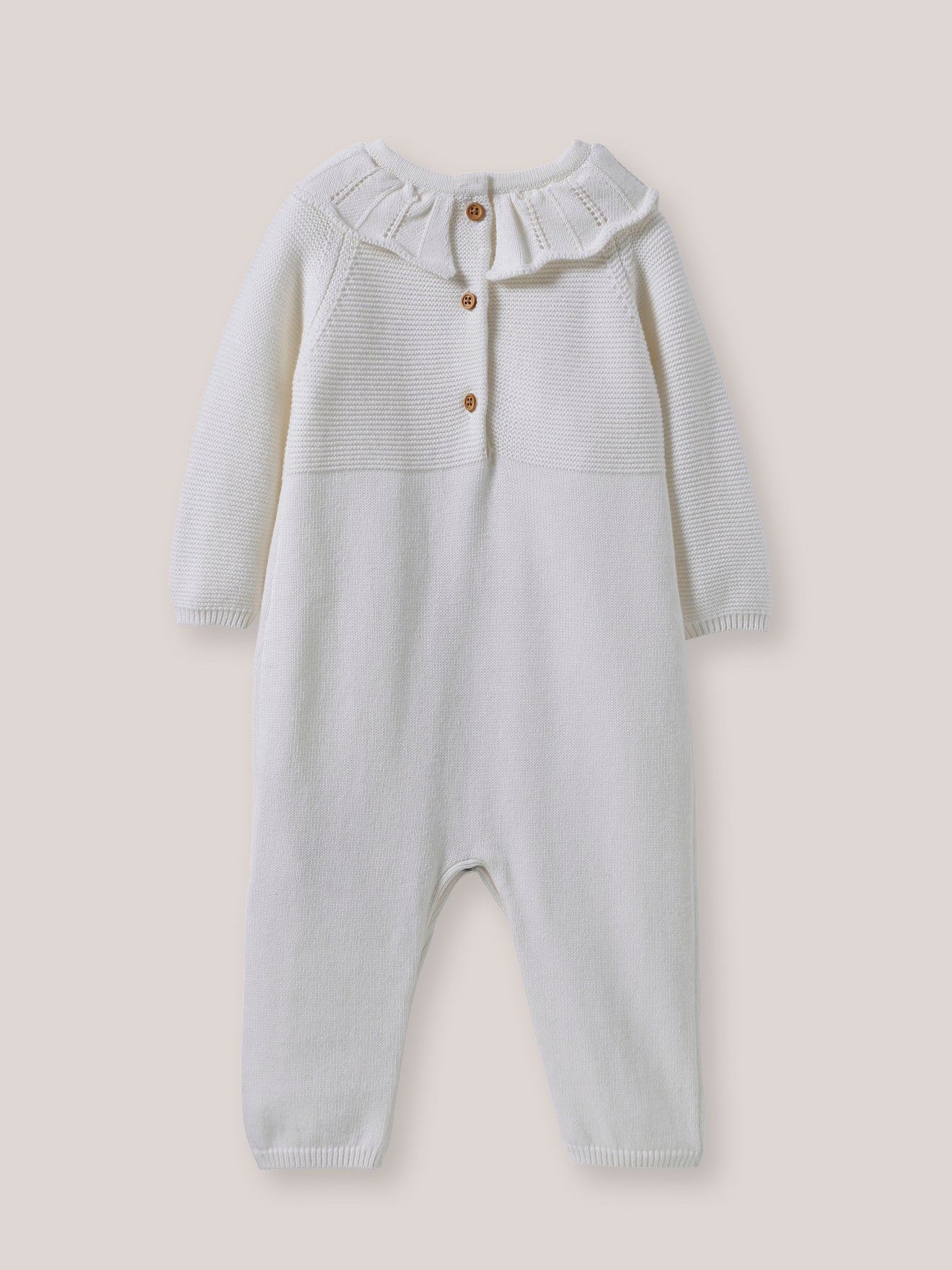 Combinaison à collerette Bébé - Coton biologique