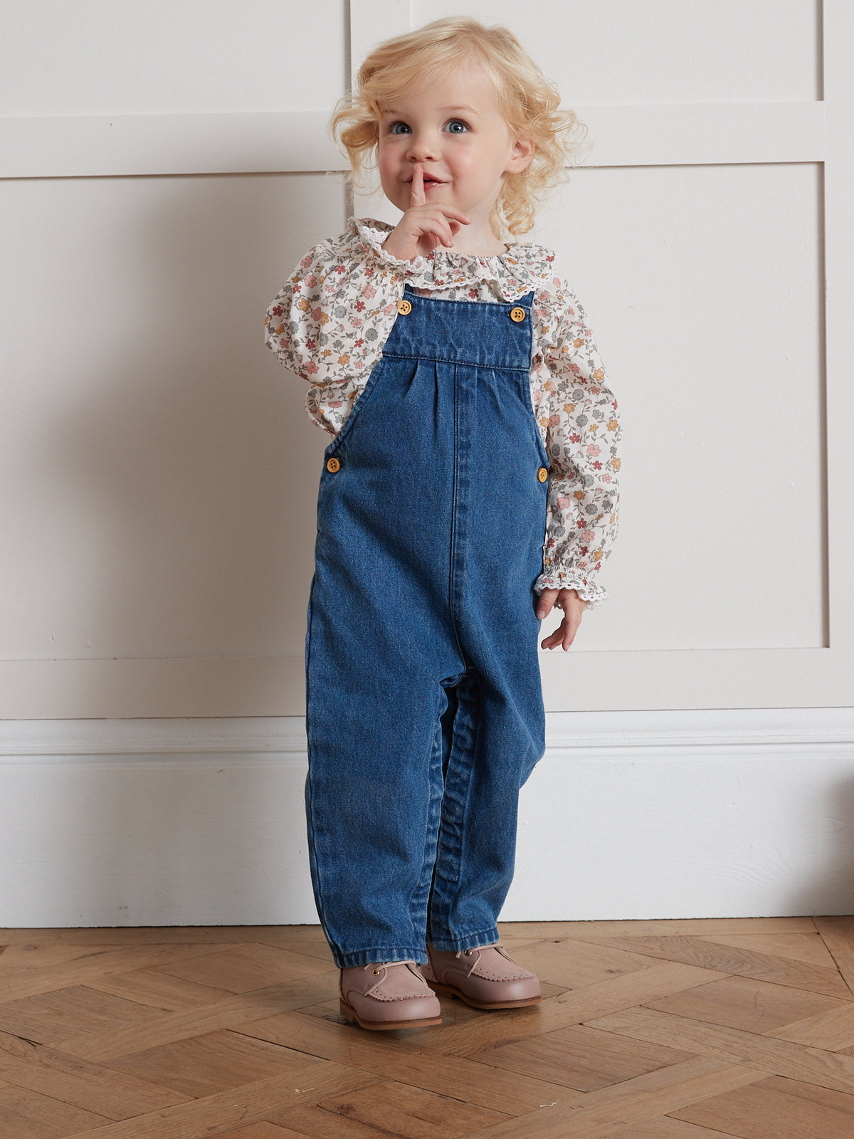 Salopette en denim Bébé