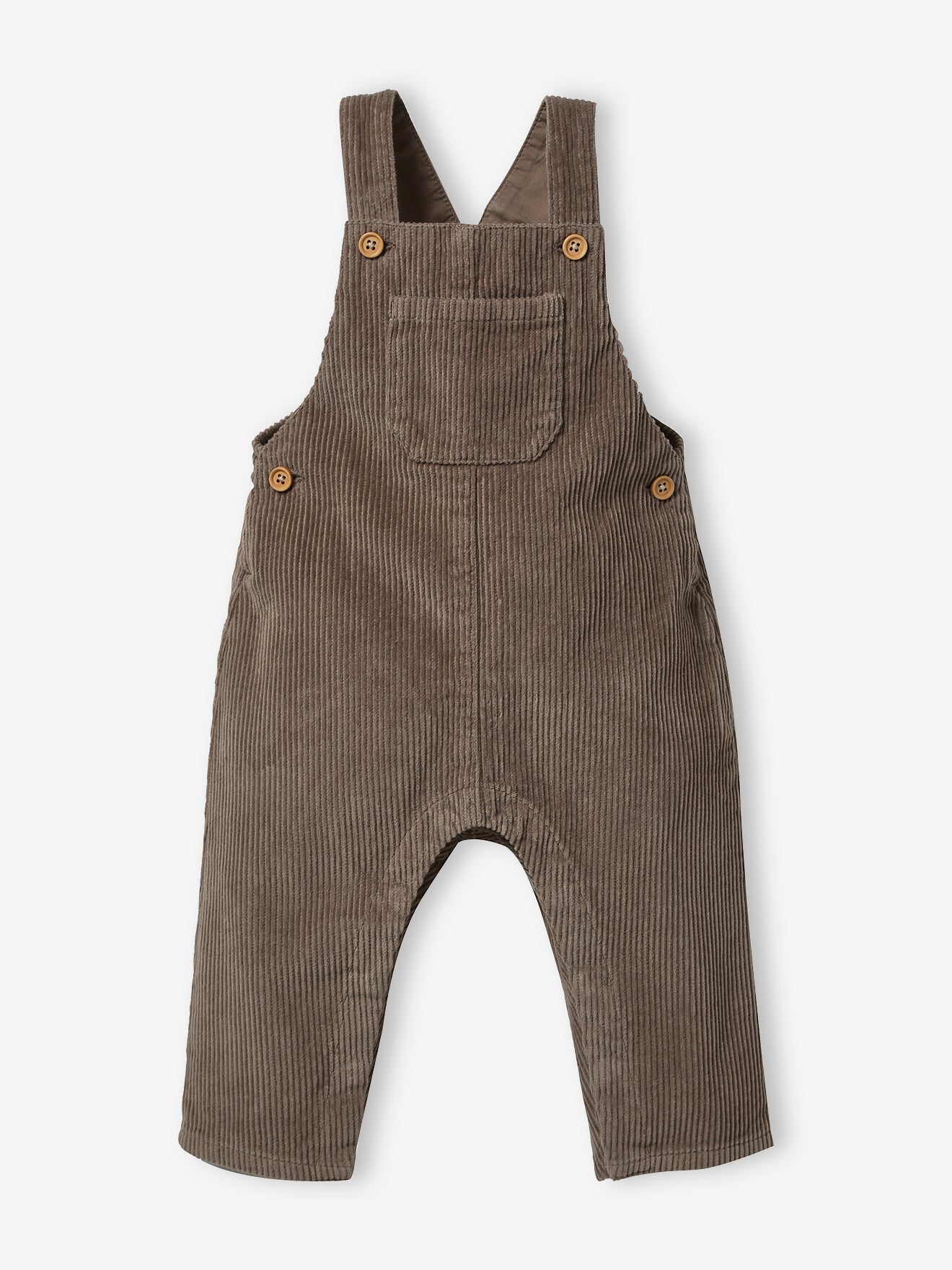 Babysalopette in grof ribfluweel