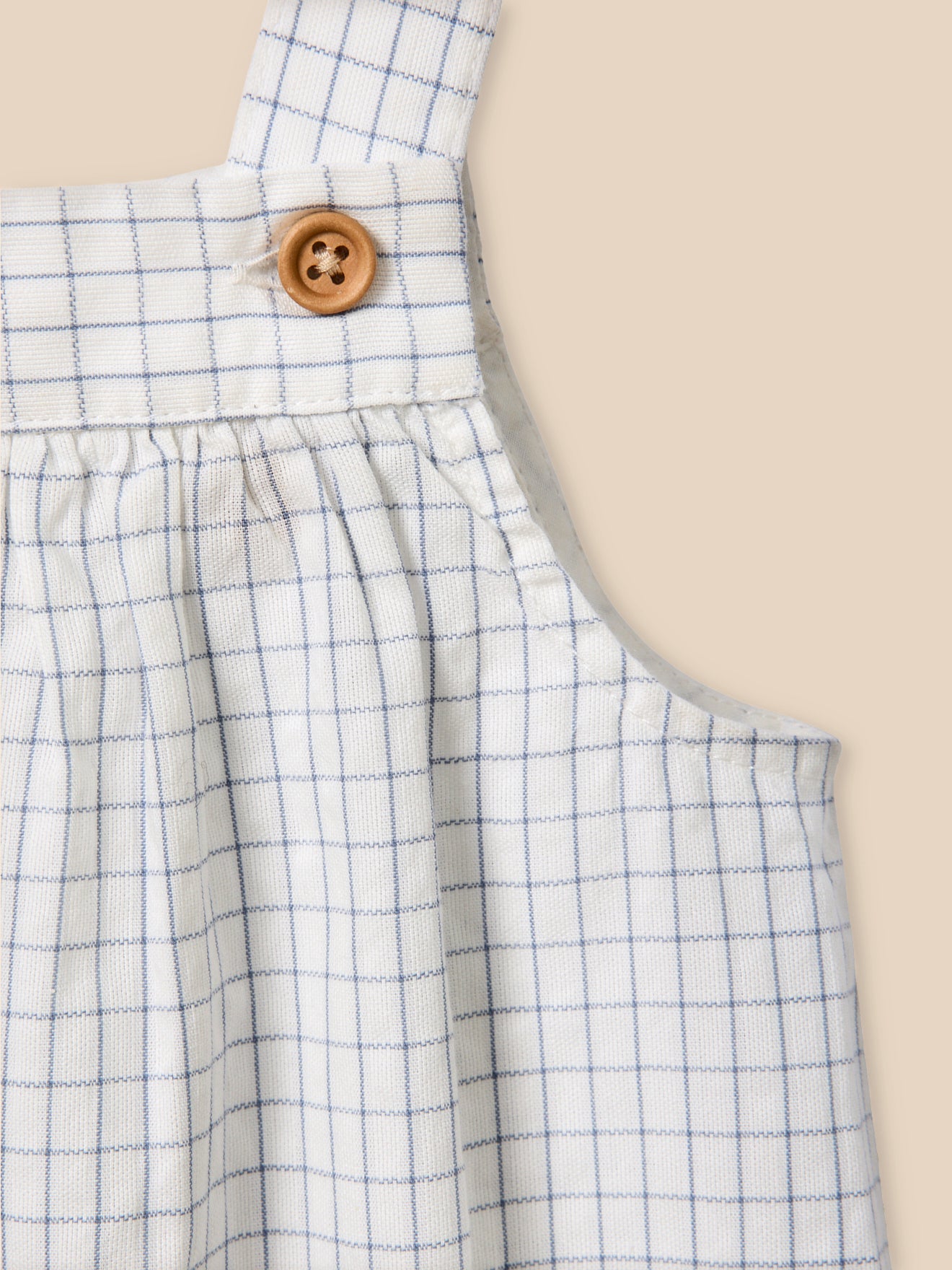 Barboteuse en seersucker Bébé