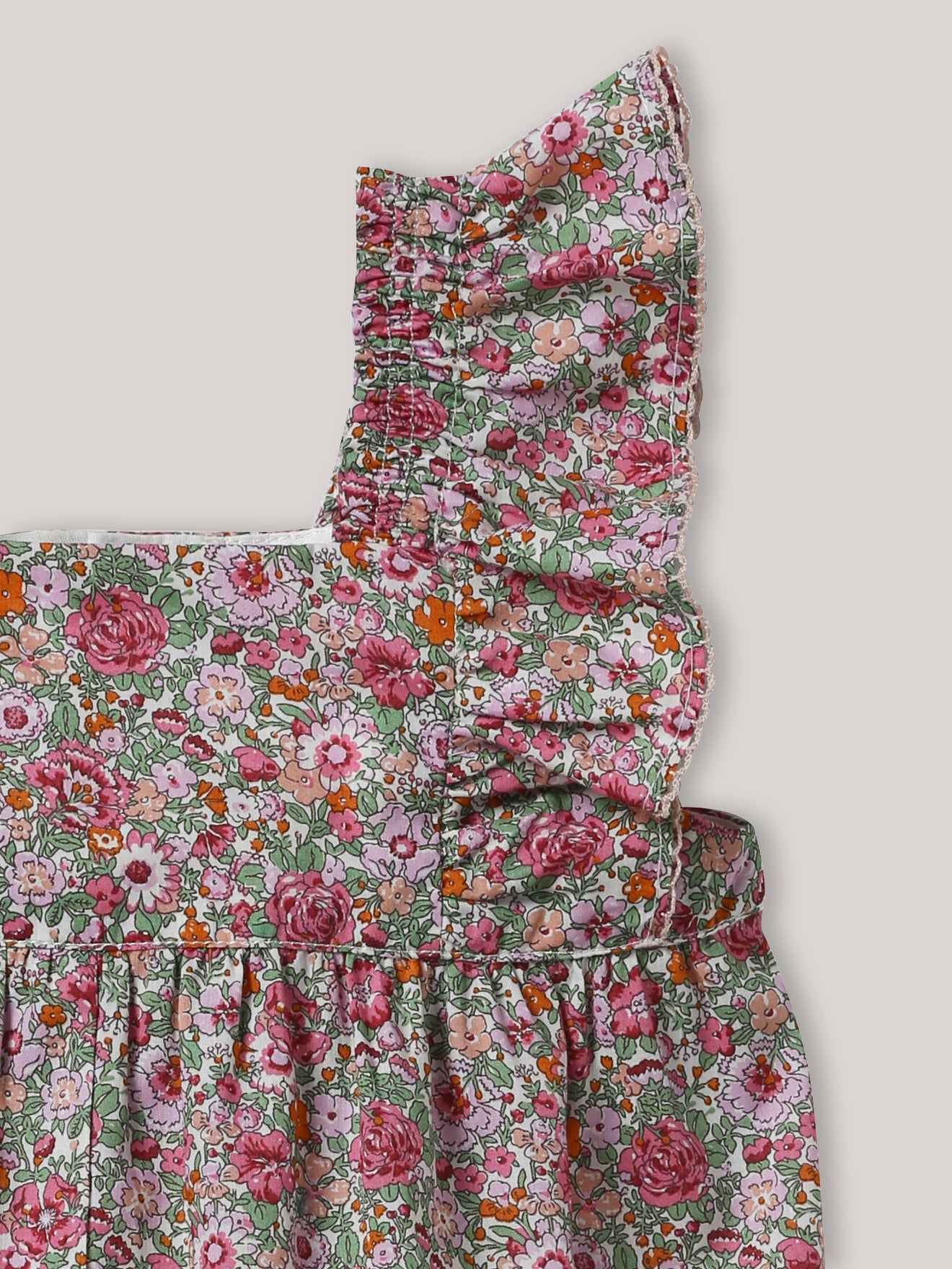 Combi-bloomer en tissu Liberty Bébé