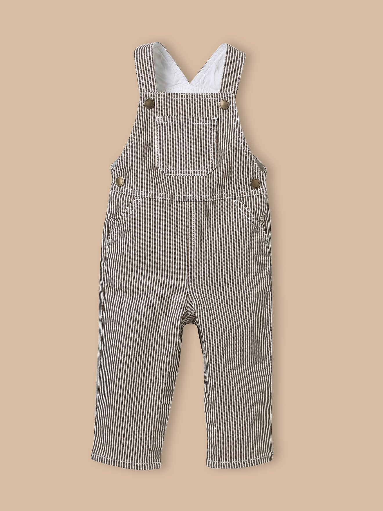 Gestreepte babysalopette - Collectie Hickory Stripes